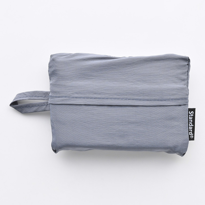 SP 折疊式尼龍旅行用衣物收納袋/藍 30x43x8cm