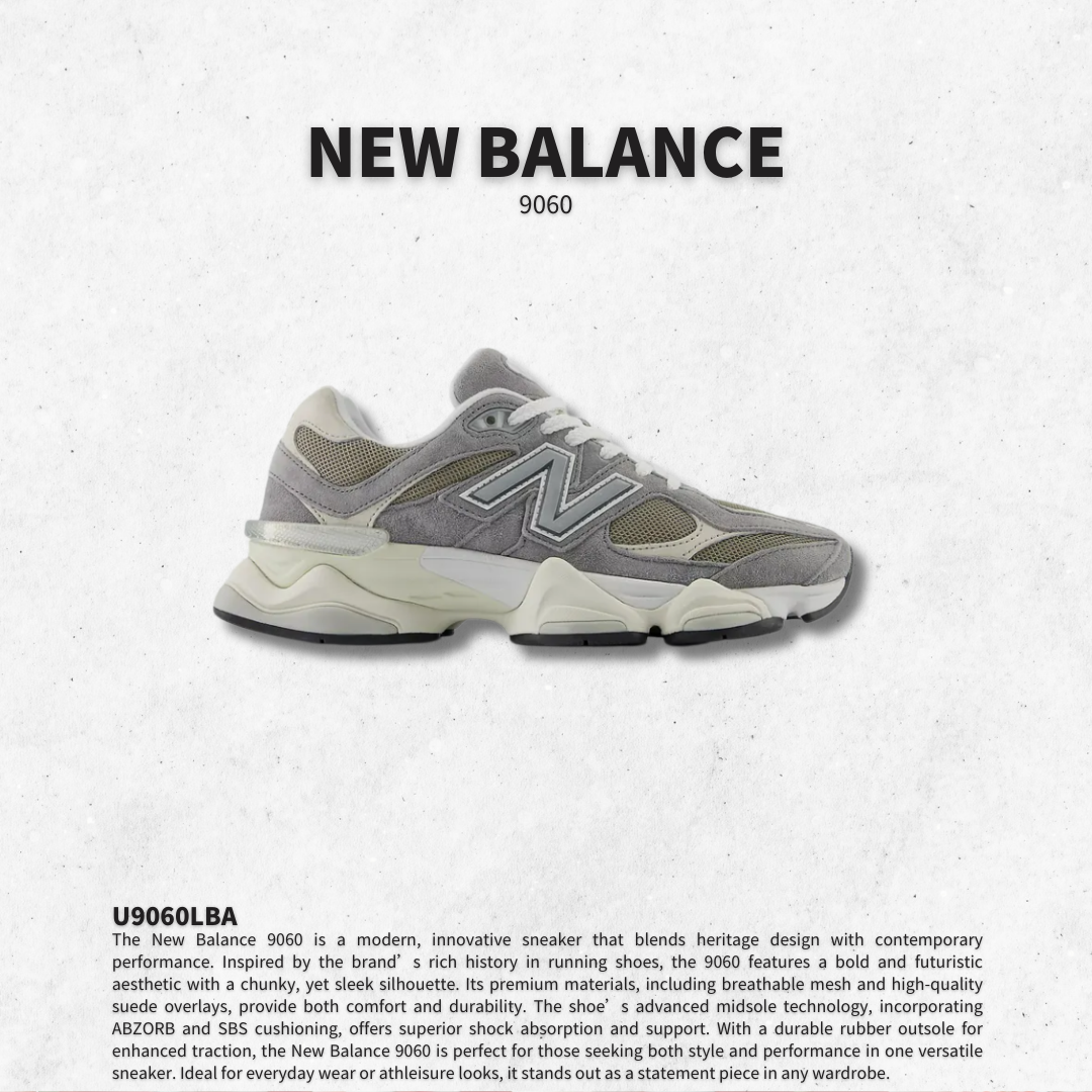 "調貨" New Balance 9060 復古 灰綠色 U9060LBA