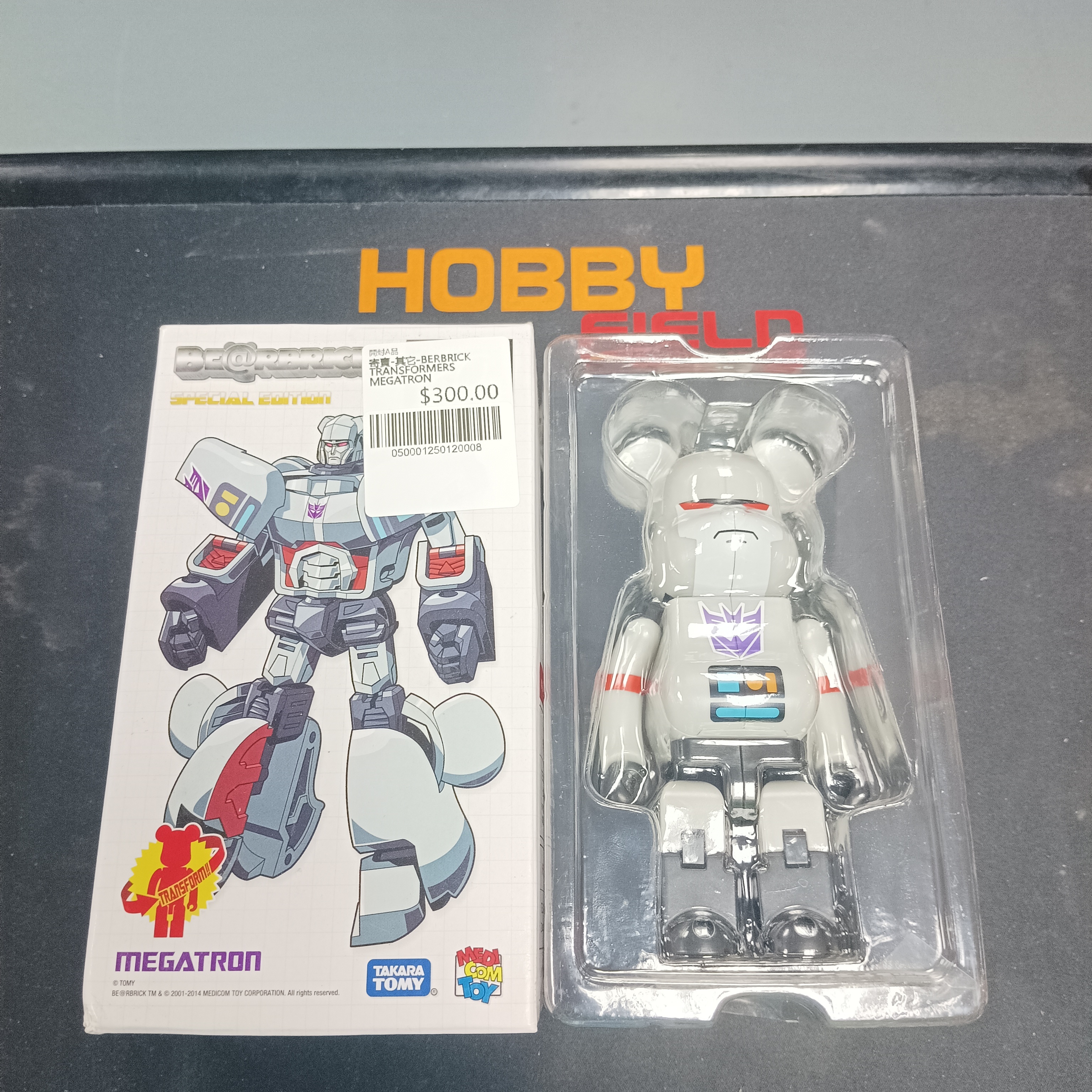 寄賣-其它-BE@RBRICK × TRANSFORMERS MEGATRON