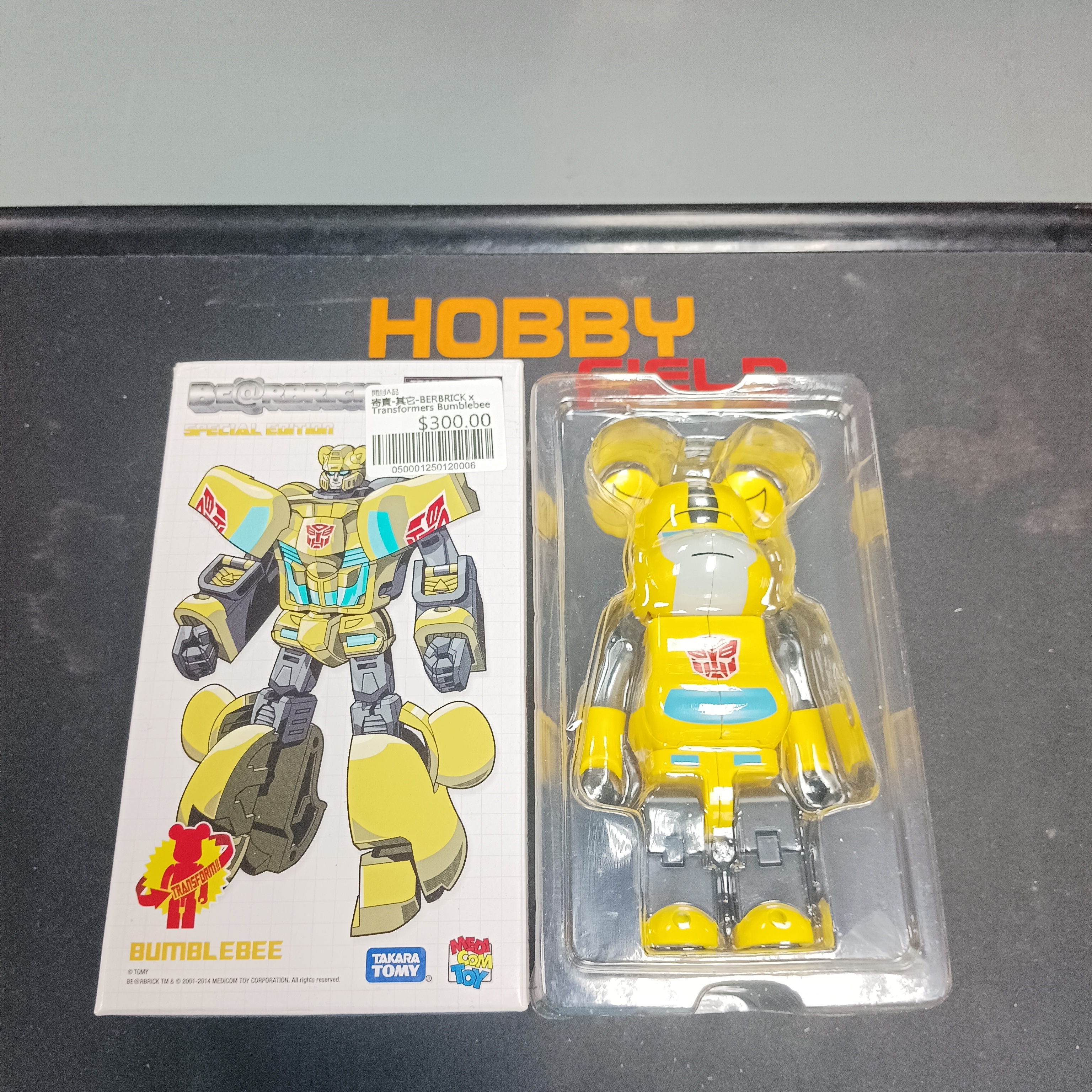 寄賣-其它-BE@RBRICK x Transformers Bumblebee