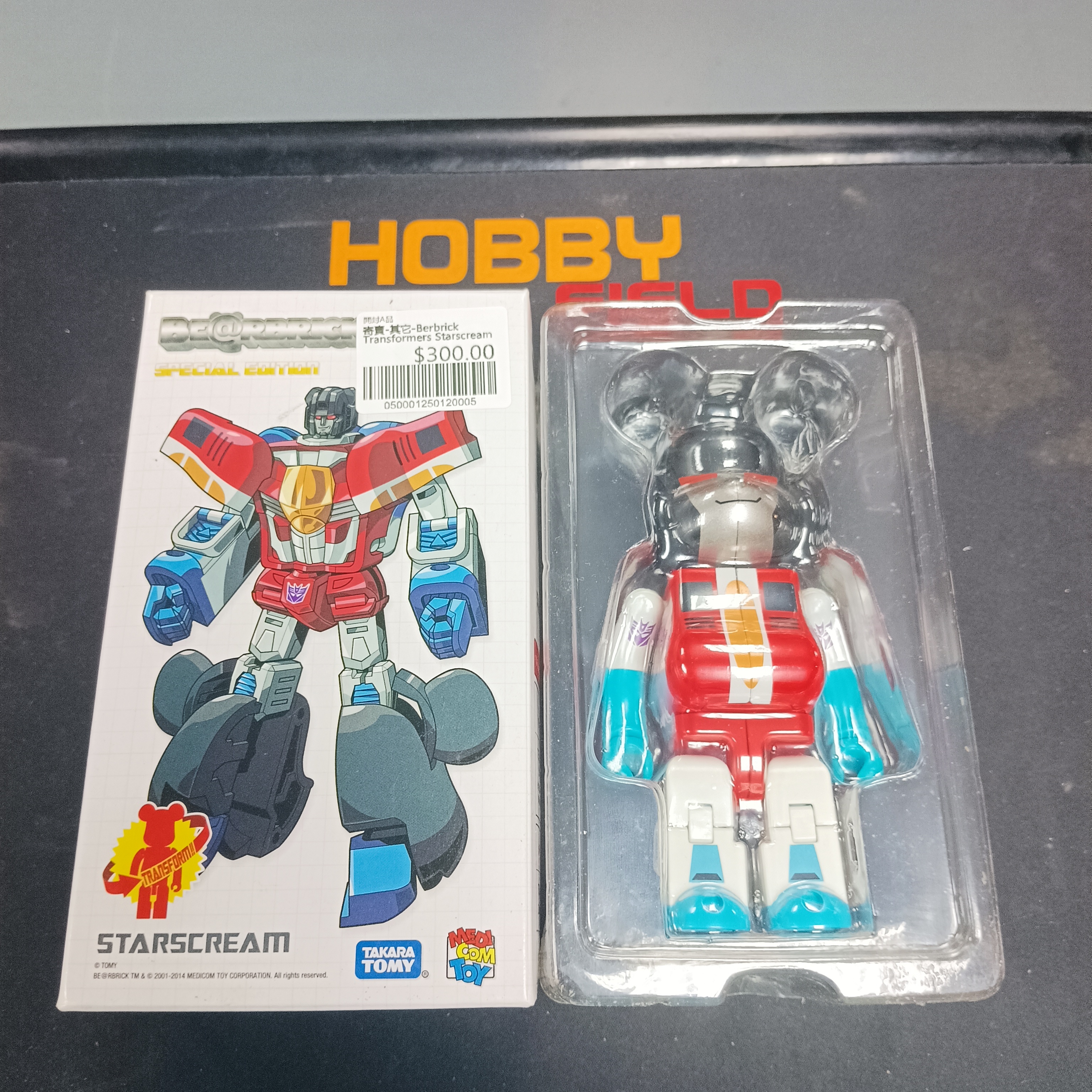 寄賣-其它-Be@rbrick Transformers: Starscream