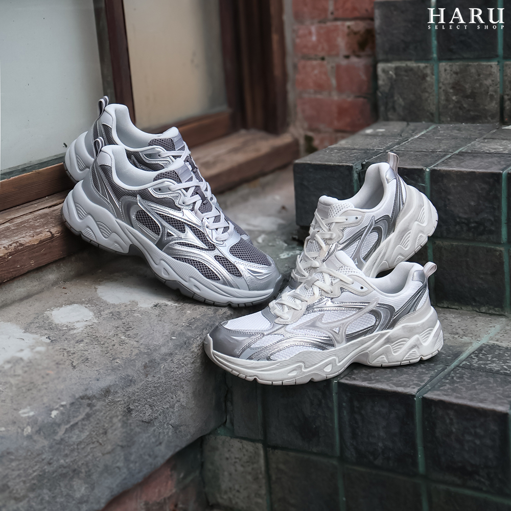 Mizuno 美津濃 Trainer 2K V2 髒髒鞋 復古 做舊 白灰 銀灰 休閒鞋 慢跑鞋 老爹鞋 D1GH250401 D1GH250403