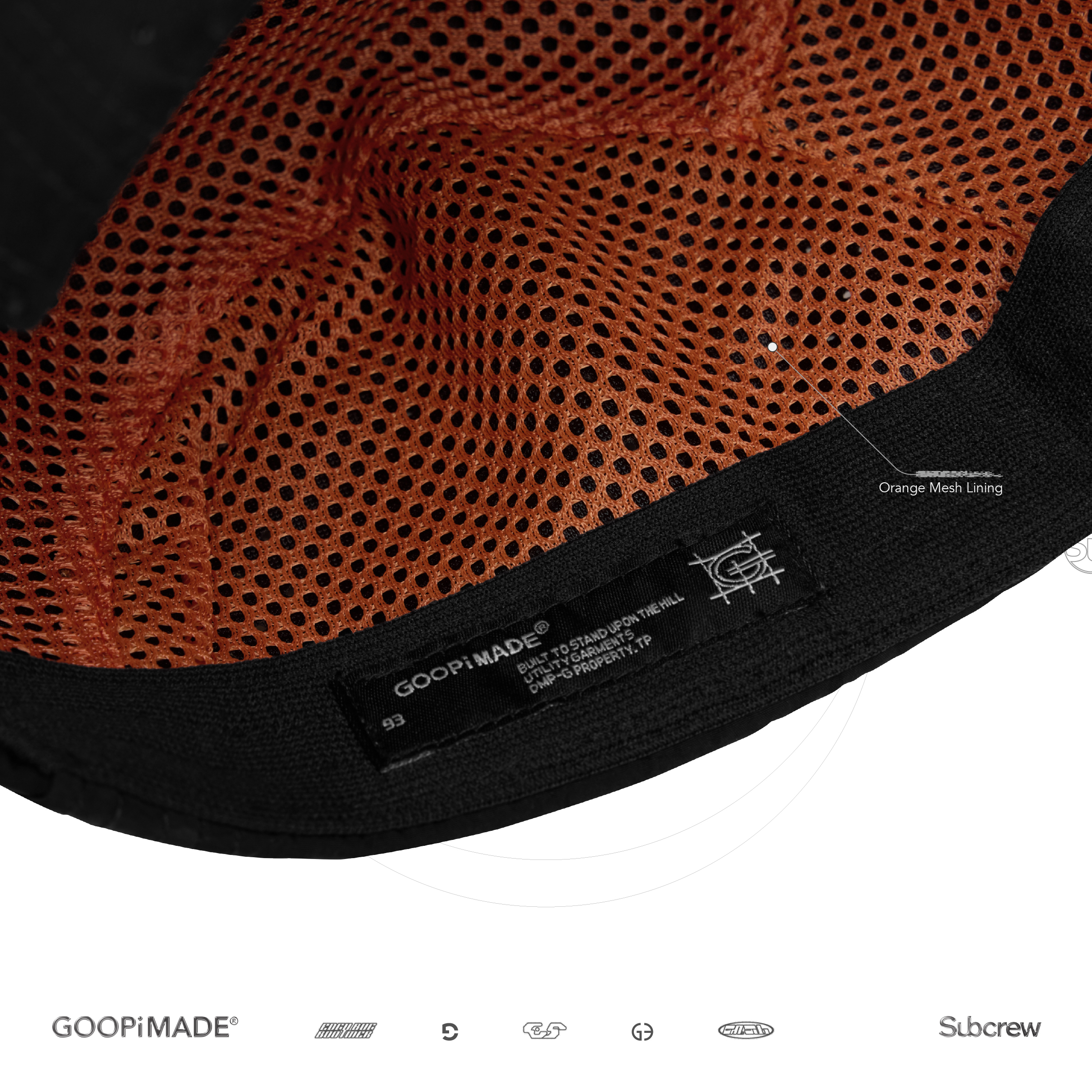 帽子 GOOPiMADE 5 Panel Crew-G Utility BIG Cap 帽子 GOOPiMADE 5 Panel Crew-G Utility BIG Cap GOOPiMADE 5 Panel