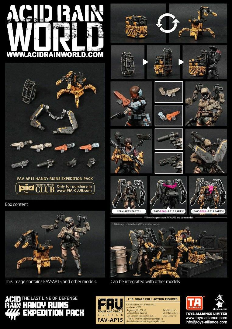 Toys Alliance: Acid Rain FAV-AP15 Handy Ruins Expedition Pack