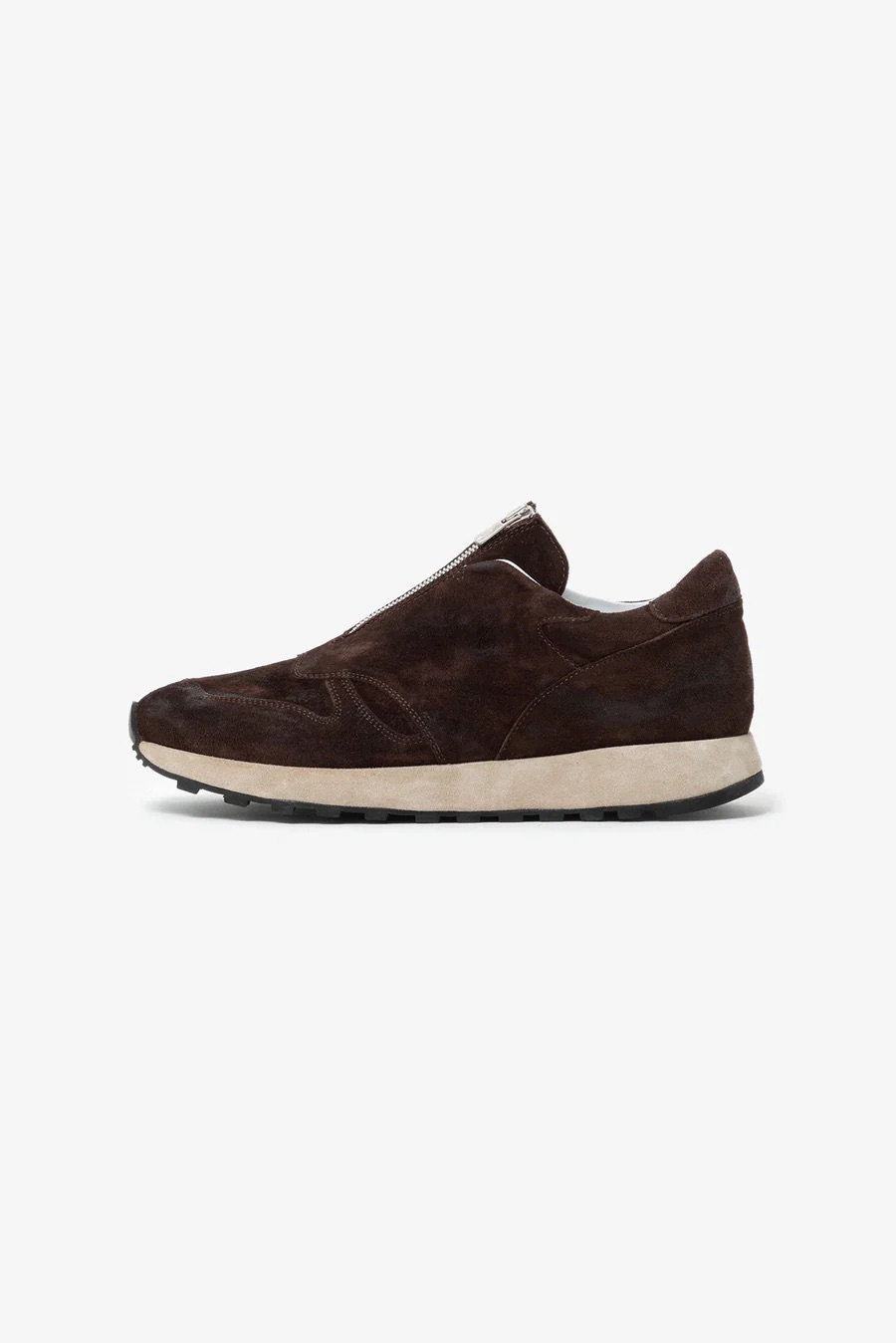 nonnative DWELLER JOG TRAINER COW LEATHER BY SABOR (2COL)