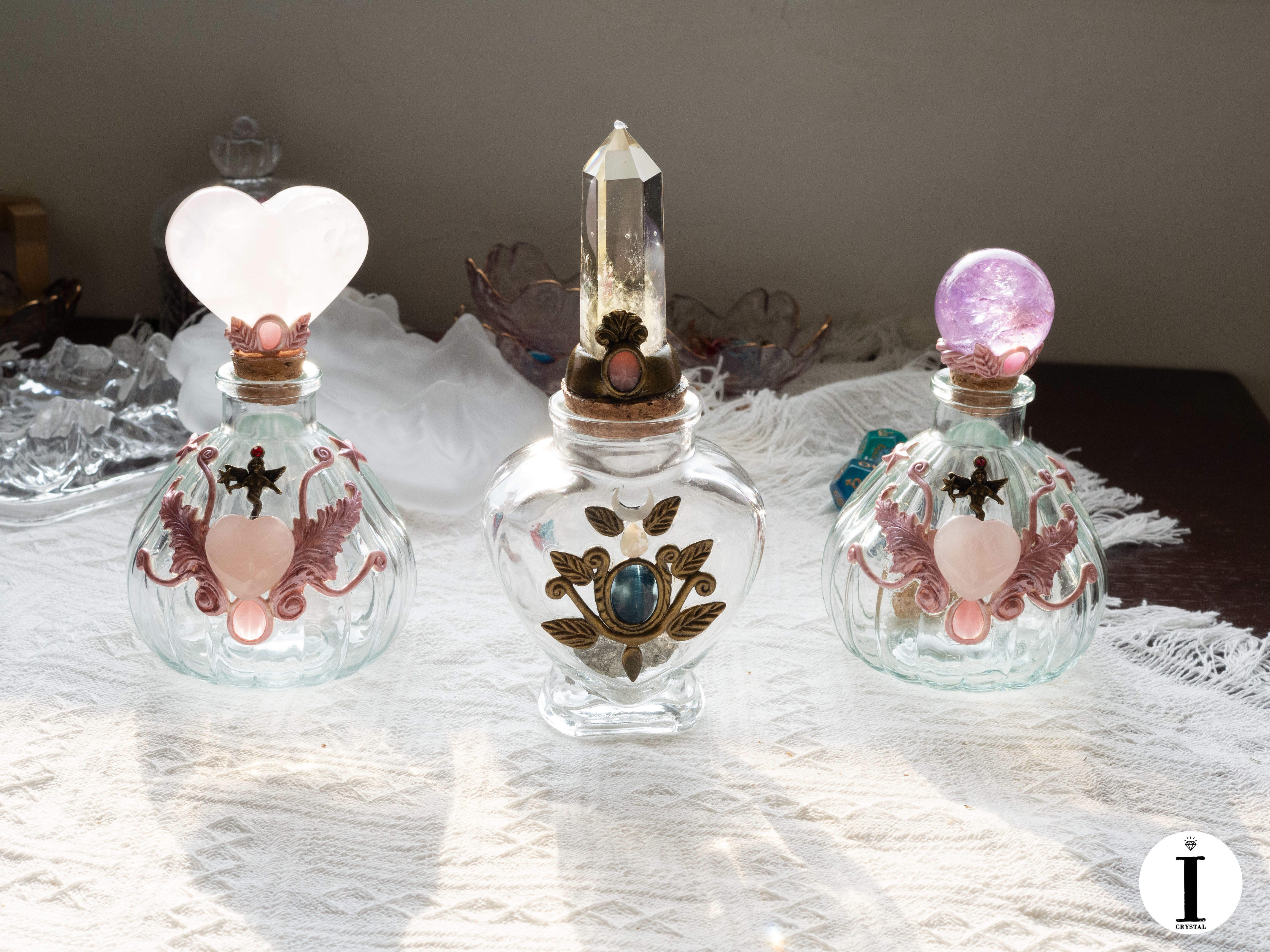 禱術塔靈瓶  — 賜福 (占卜加水晶能量)