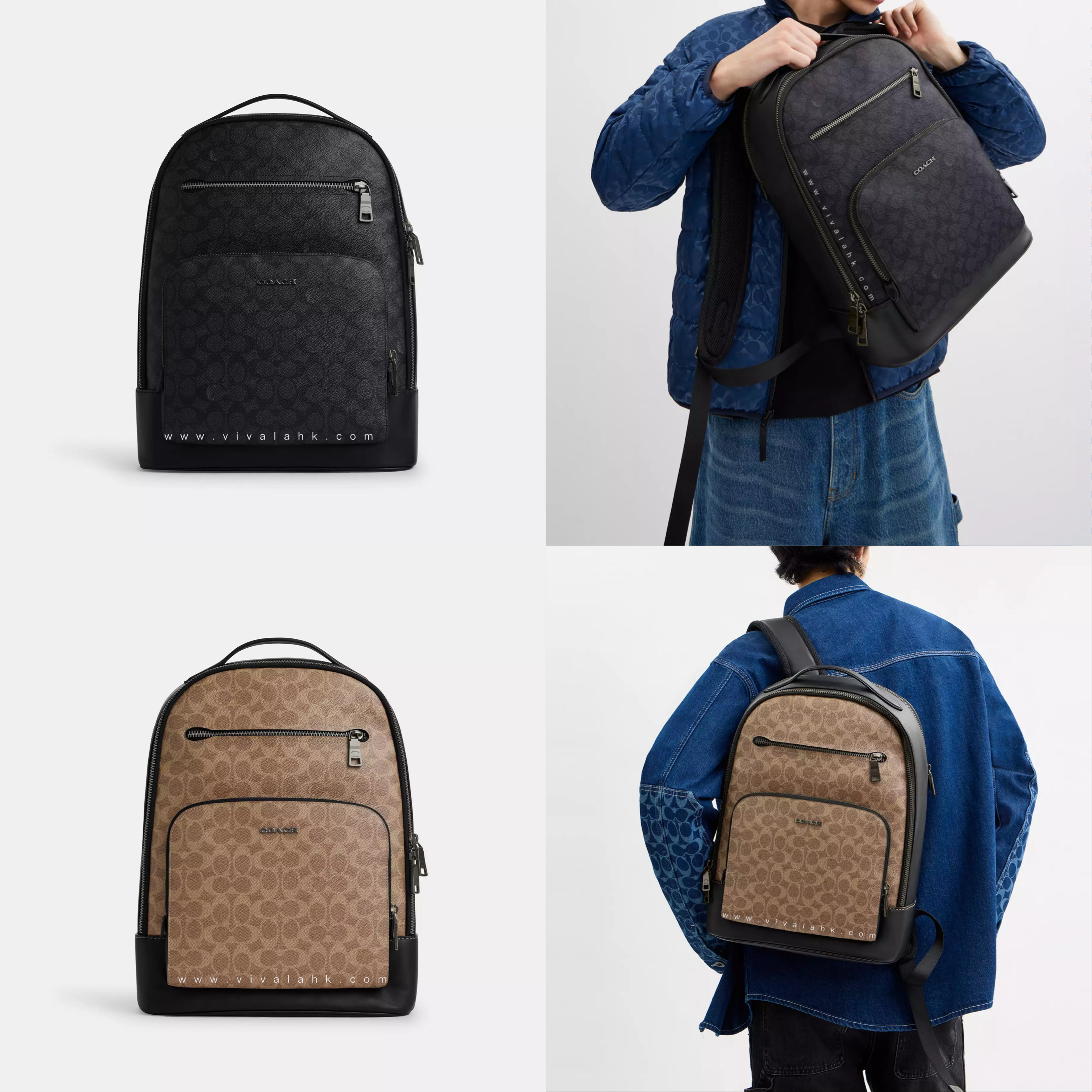 Coach - Ethan 背囊 (C字暗花)  (CV919)