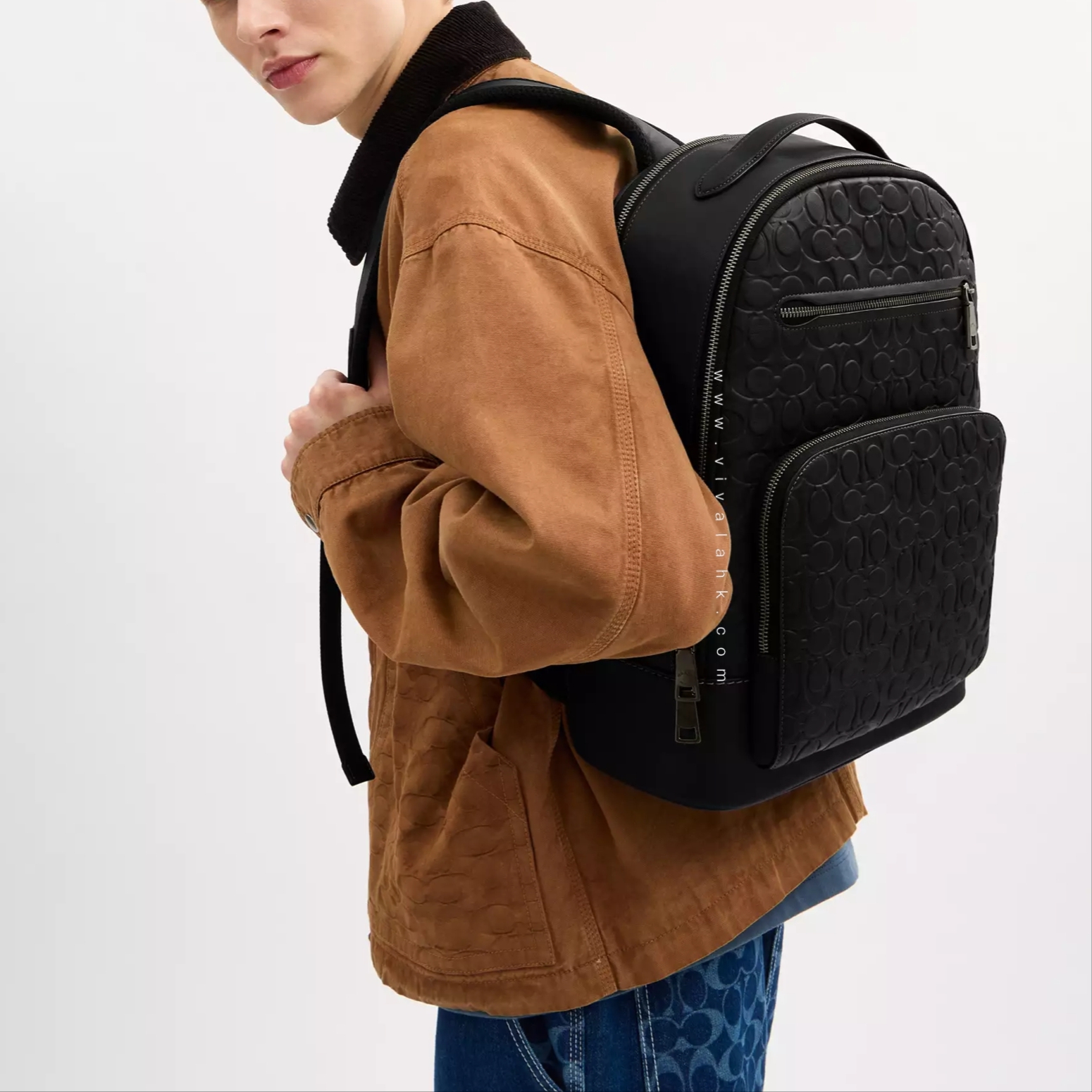 Coach - Ethan 背囊 (C字壓紋牛皮) (CY765)