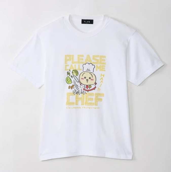 iSNEAKERS｜日本 Chiikawa 吉伊卡哇 限量短T 餐廳女僕 辣咖哩 廚師系列