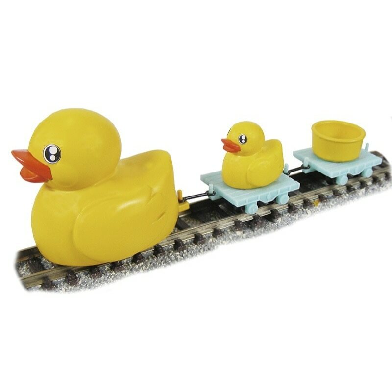 津川洋行 JT-04 N規 鳥型列車.鴨子.附推車(無動力)