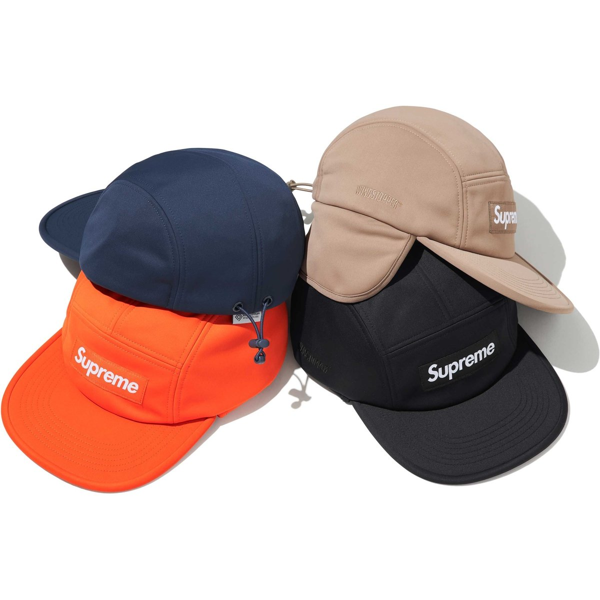 2024AW SUPREME WINDSTOPPER Earflap Camp Cap 遮耳帽 防風 防潑水 登山 機能 帽子 五分割帽 現貨