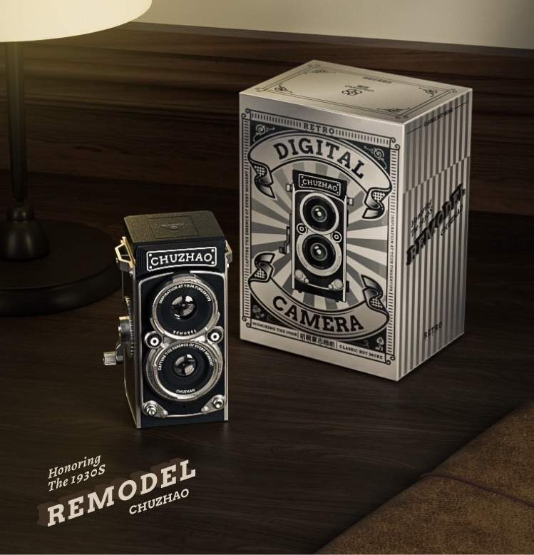 Chuzhao M1手動搖桿復古數碼相機| 8秒流動影像| 原色濾鏡CMOS 1080p高清| 自動曝光 90cm焦距| 送禮首選| 香港行貨 一年保養