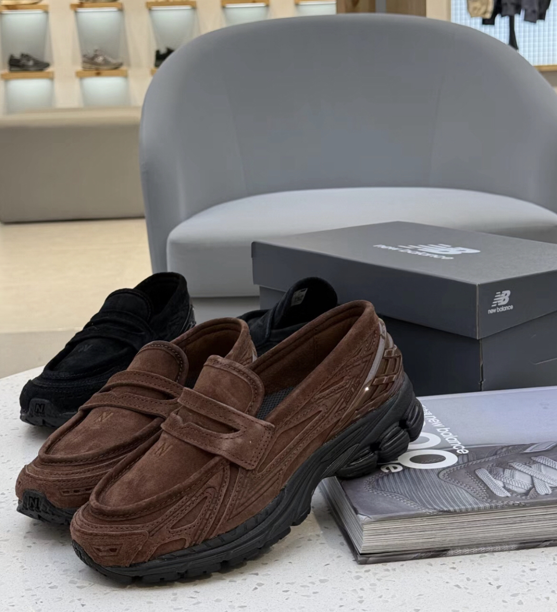 【APAIR】預購 New Balance 1906L 全黑 棕色 麂皮 樂福鞋 U1906LNT U1906LNS