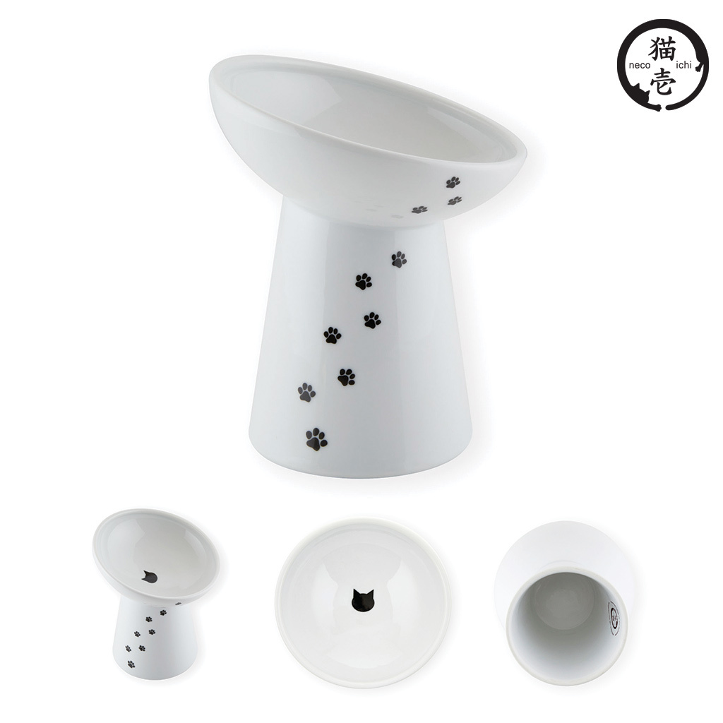 貓壹 快樂食光 『斜』淺口食碗L