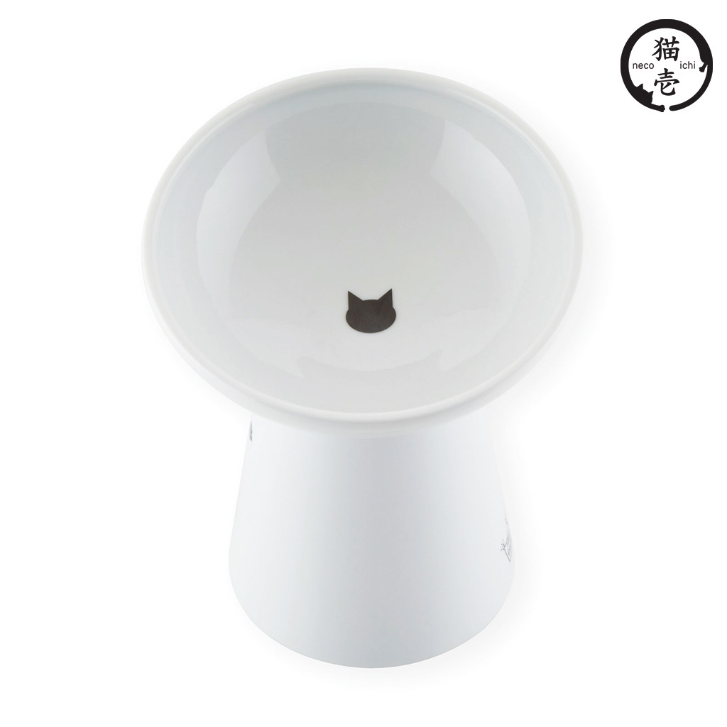 貓壹 快樂食光 『斜』淺口食碗L