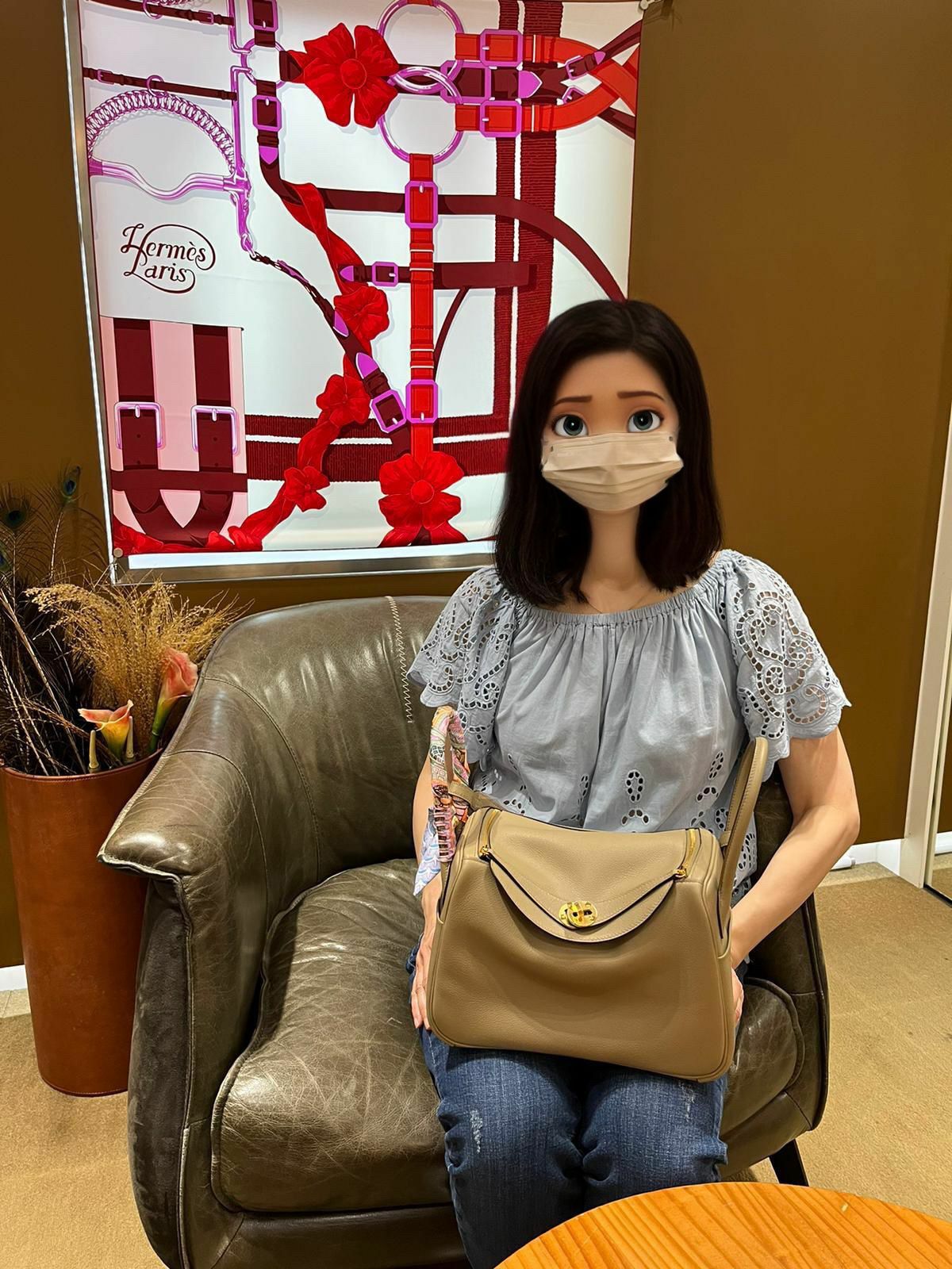 【 感謝支持 】 熟客靚靚再來復購 今次入手L26 馬爾法米色🐐 非常滿意實物比想像中更靚👍 讚我哋有會員福利同服務好好🎉 多謝你一直支持與信任HERLUXE🫶😘