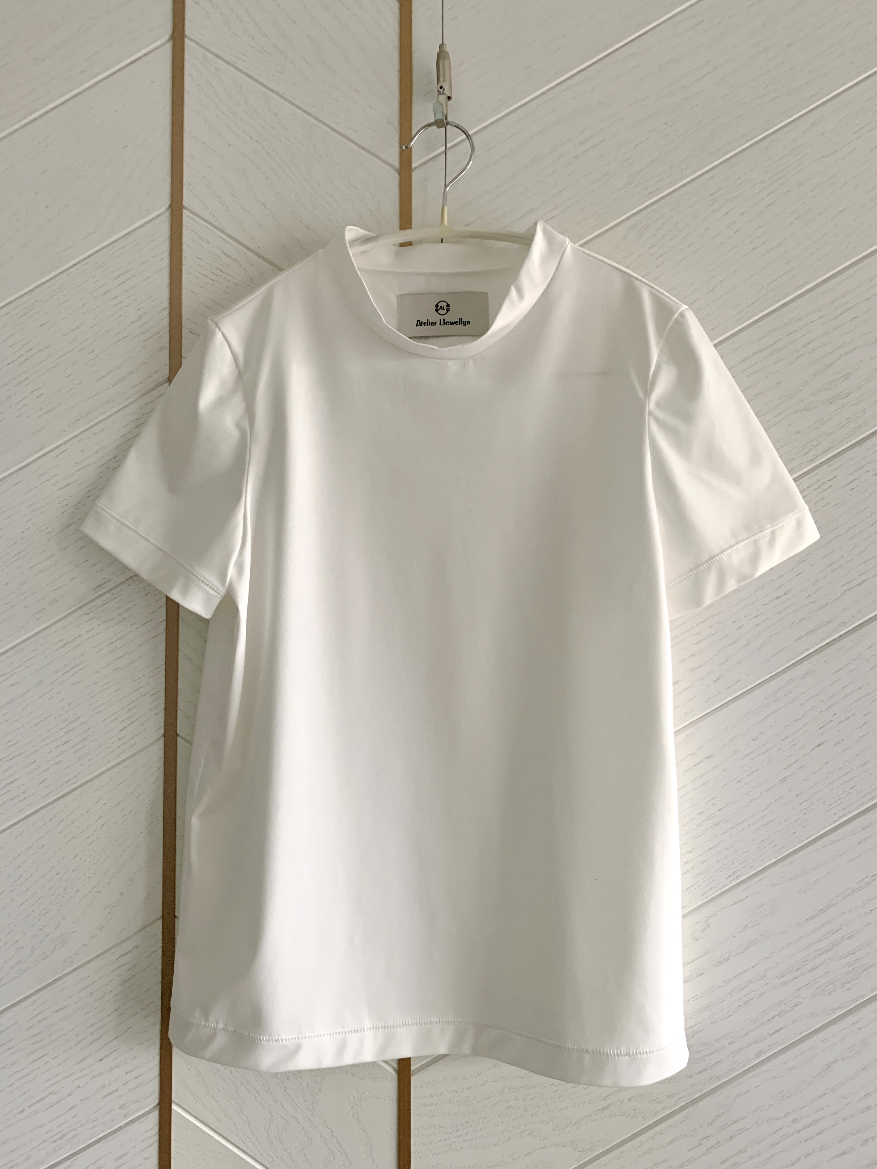 小立領合身T-Shirt