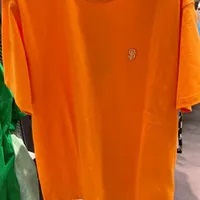 [S] MLB BASIC SMALL LOGO SHORT SLEEVE T-SHIRT,ORANGE, 3ATS01023K0001-14ORS (SMLB428)