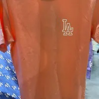 [S] MLB COMMON LIKE LA LOGO PATCH T-SHIRT,PINK, 31TSP3131-07P (SMLB430)