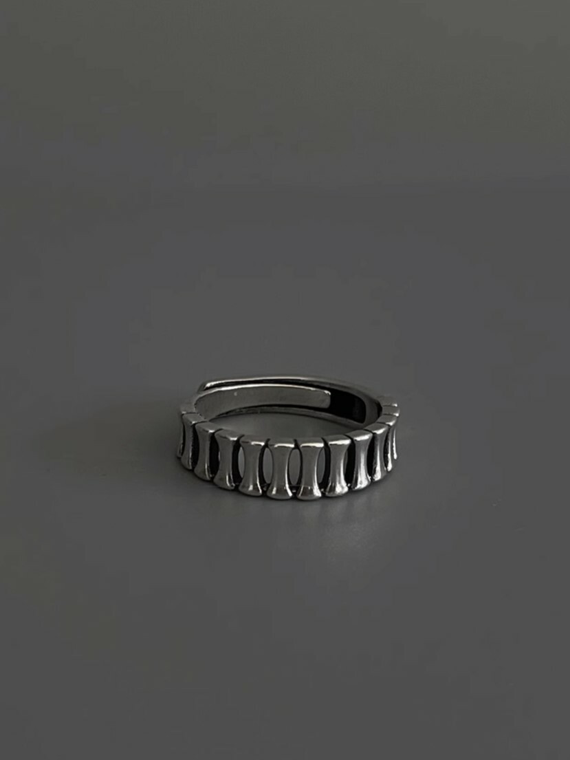 SIMPLEACTION accessories skeleton簡約開口戒指