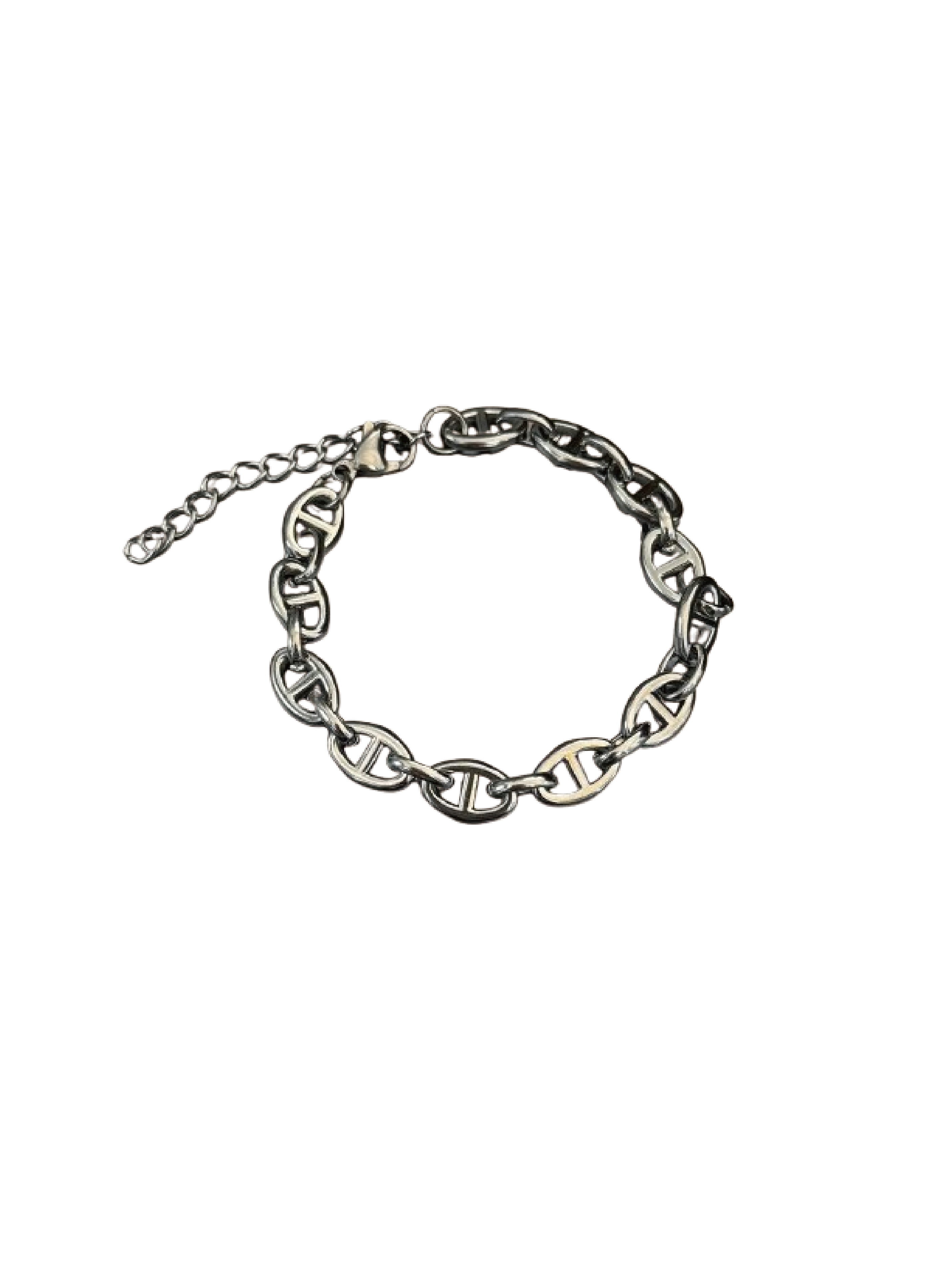 SIMPLEACTION accessories 鈦鋼anubis簡約拼接手鏈