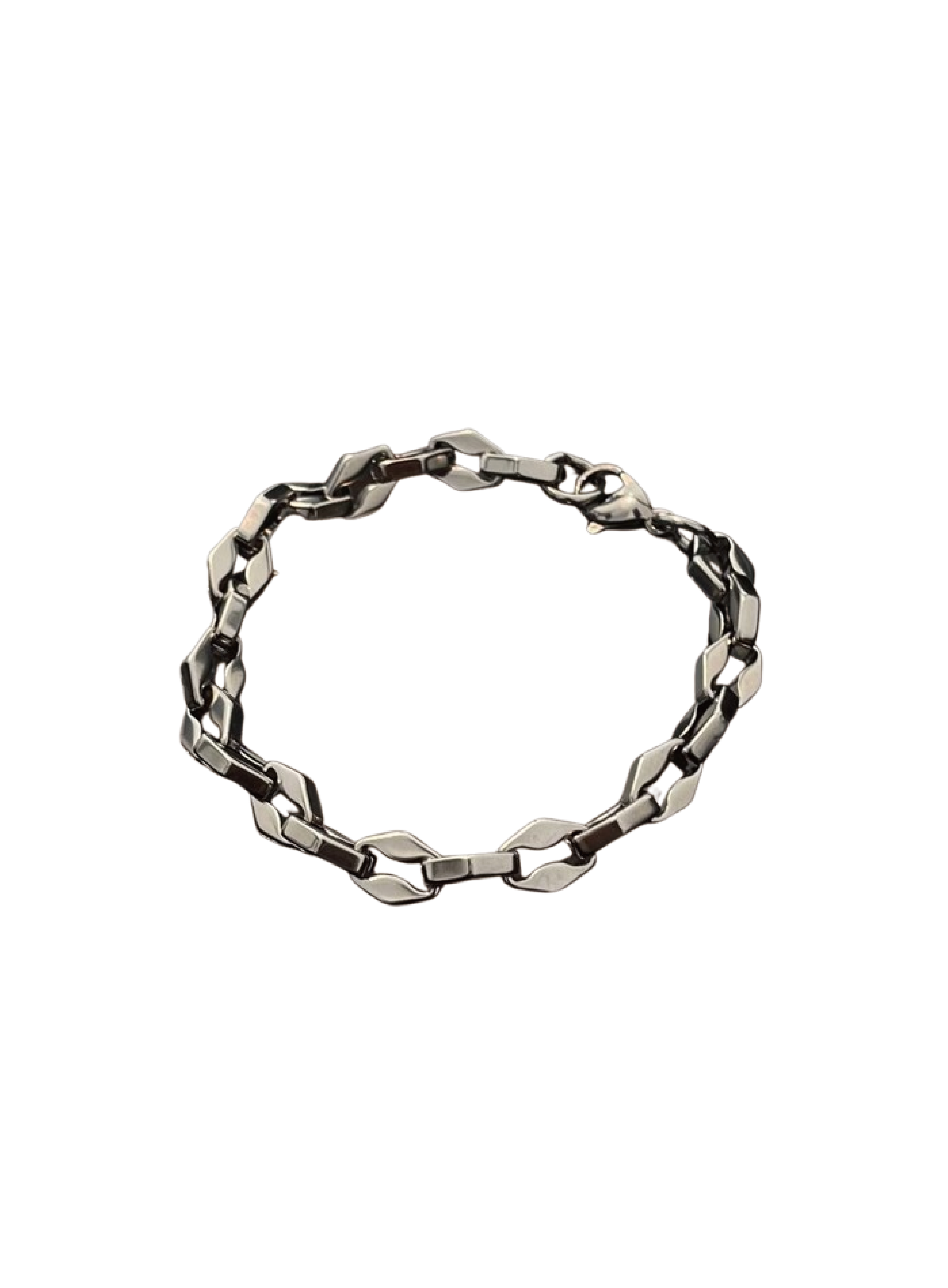 SIMPLEACTION accessories 鈦鋼rhombus簡約拼接手鏈