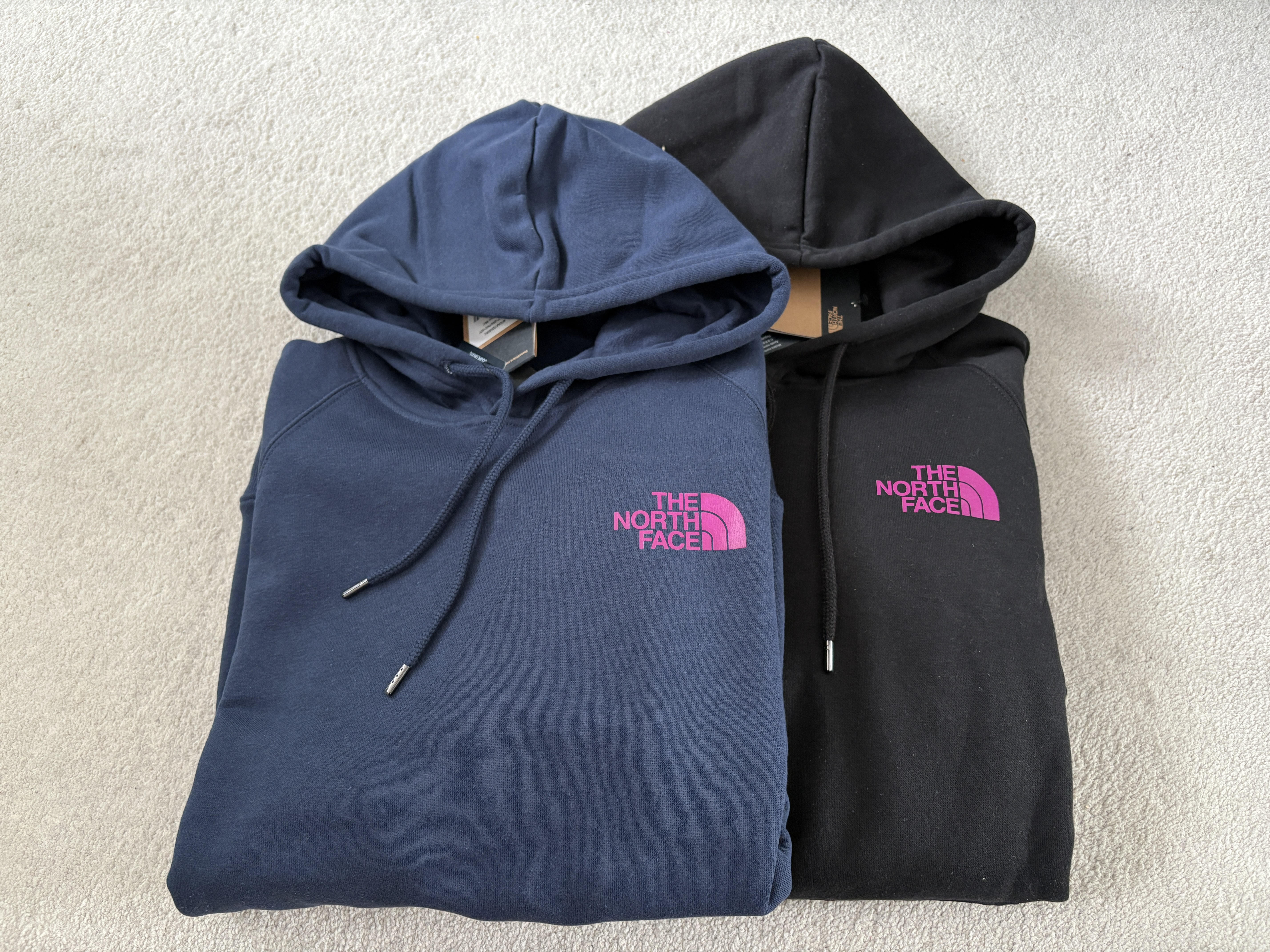 THE NORTH FACE 女大人 背面山脈 刷毛 帽TEE (2色) (前小後大)