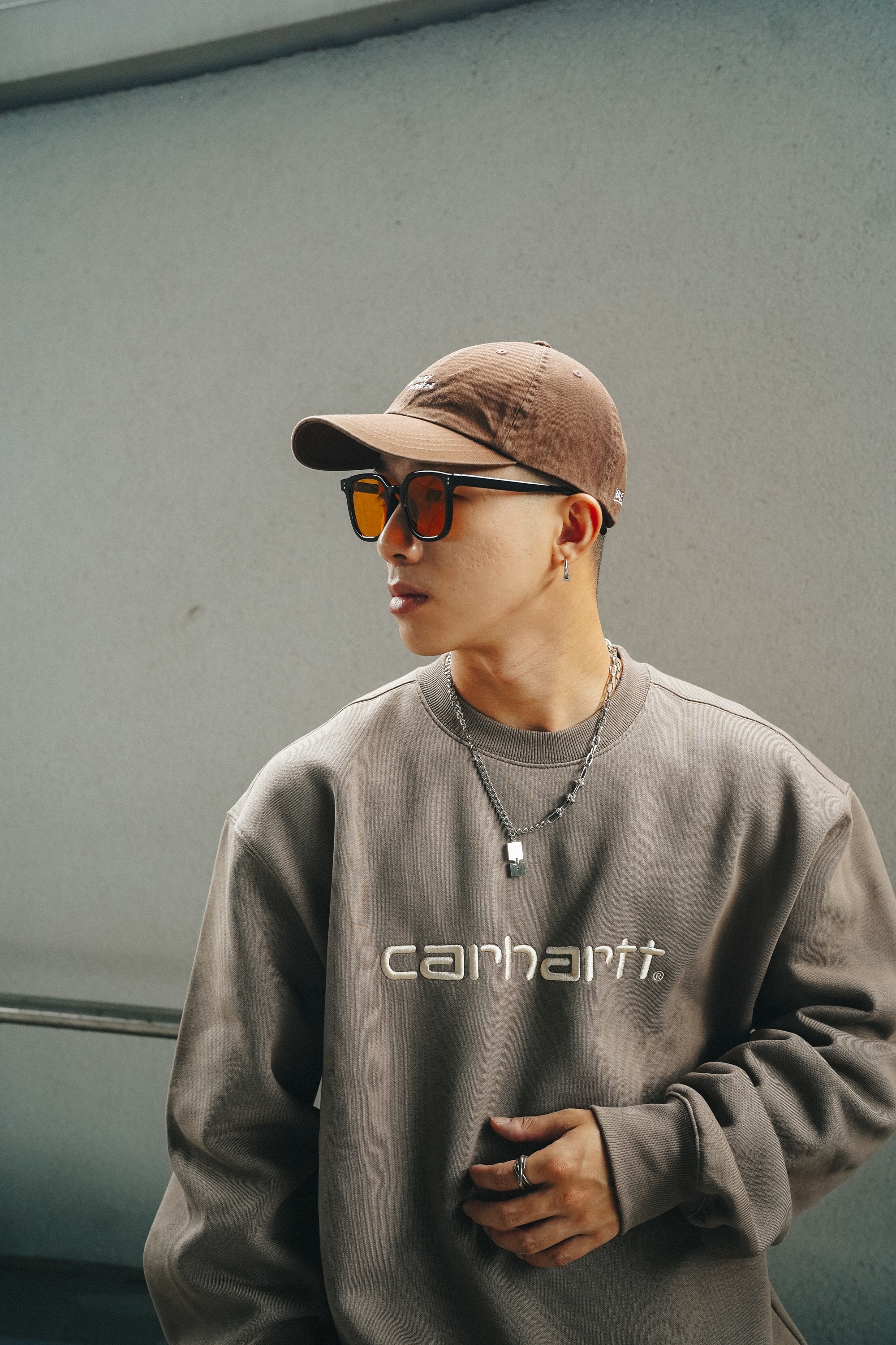 #現貨 (ACCN587) 鋼項鍊 斷牌拼接項鍊