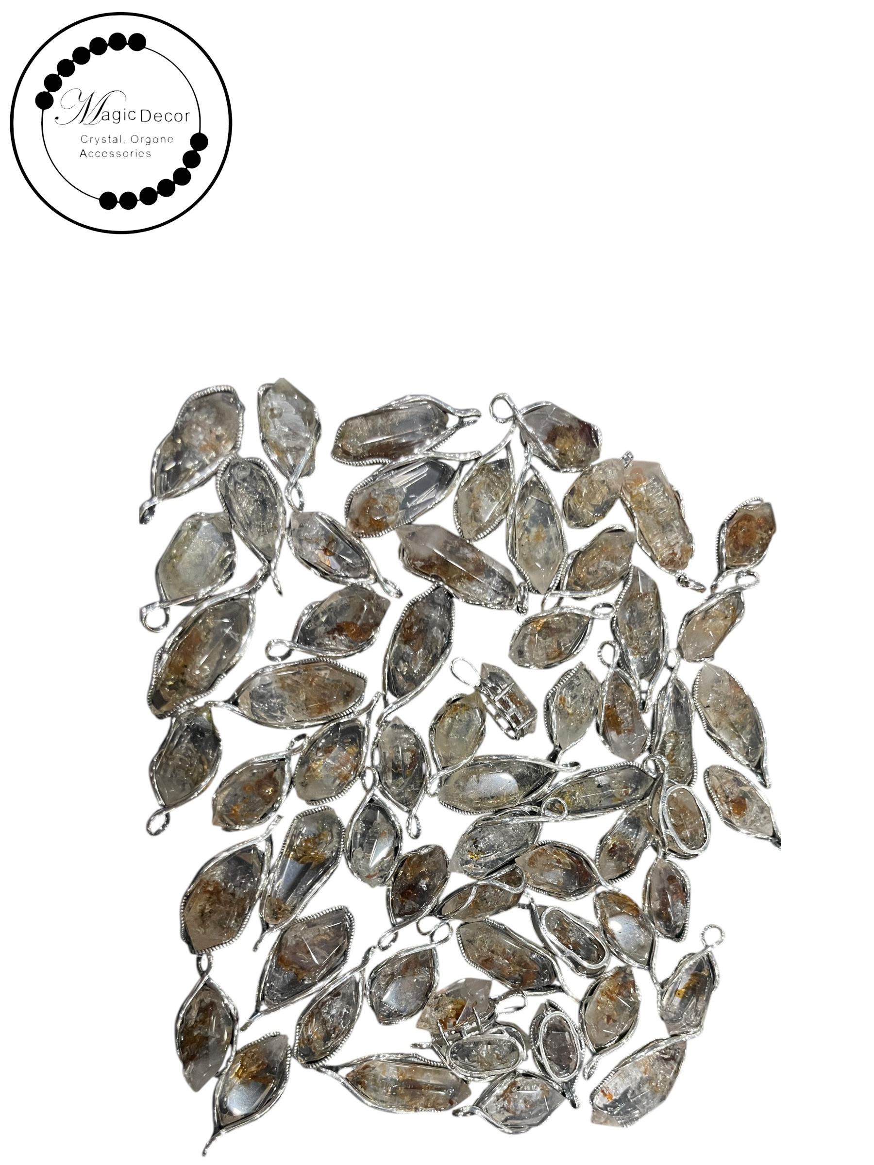 250809 - C71 黃油膽閃靈全銀包邊吊咀  送 鈦鋼鏈