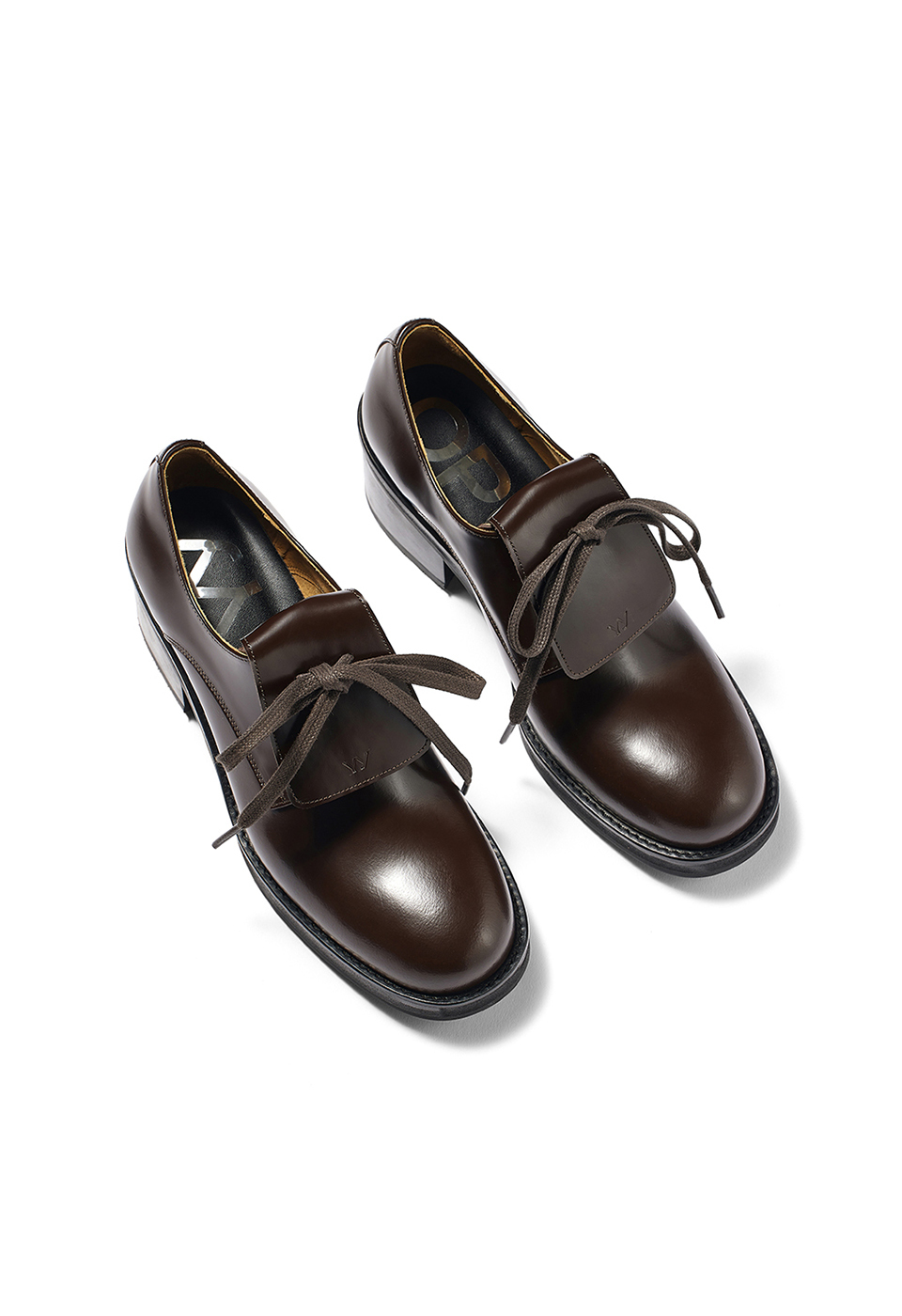 [OPEN YY] TONGUE DERBY HEELS