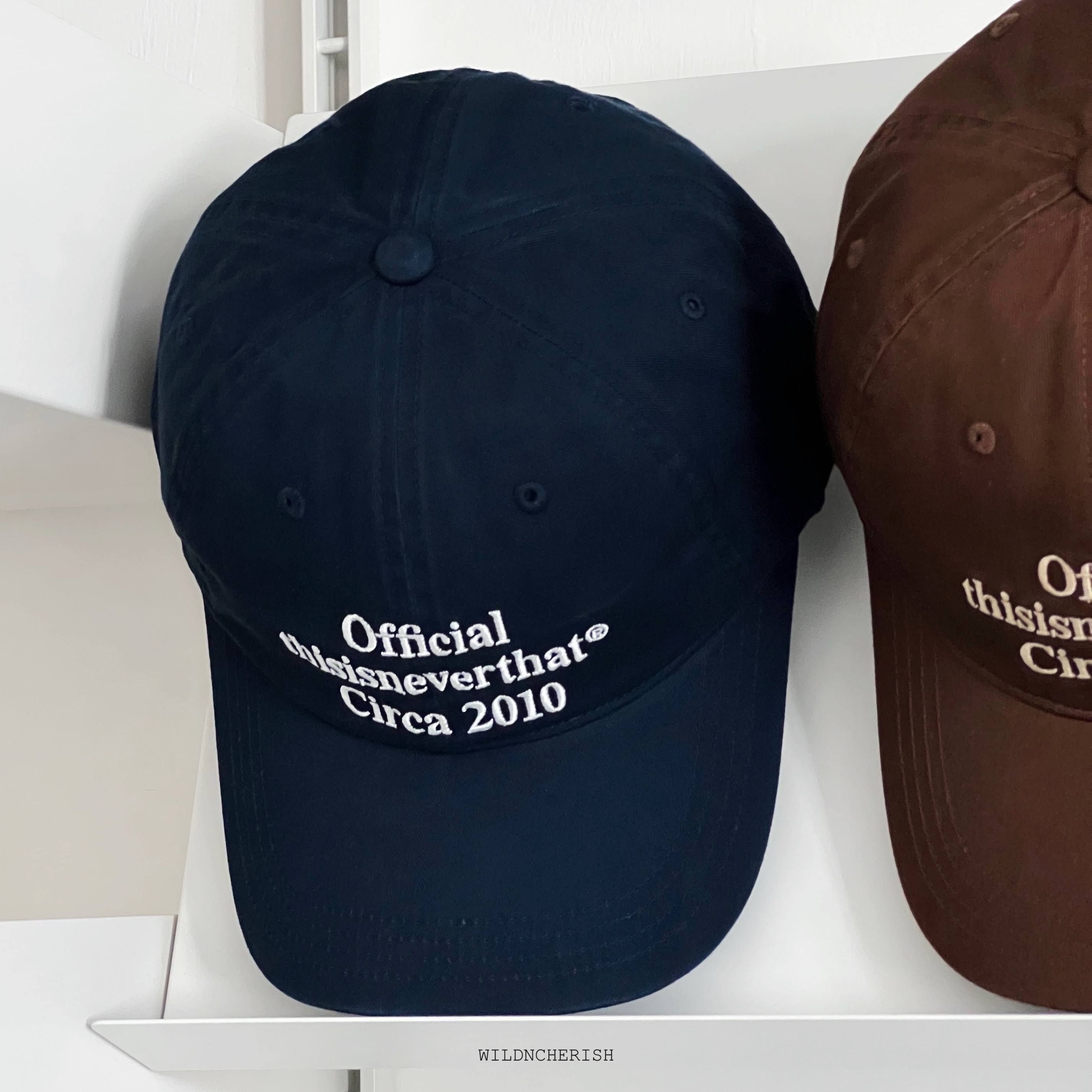 現貨 | Thisisneverthat Times Cap 黑色 啡色 深藍色