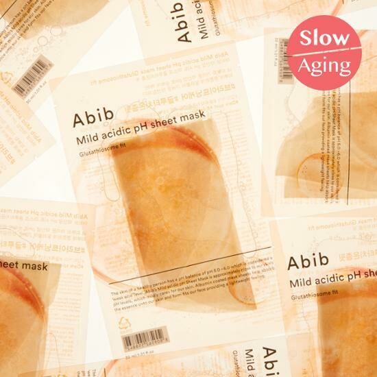 ABIB Mild Acidic pH Sheet Mask - Glutathiosome Fit [10PCS]