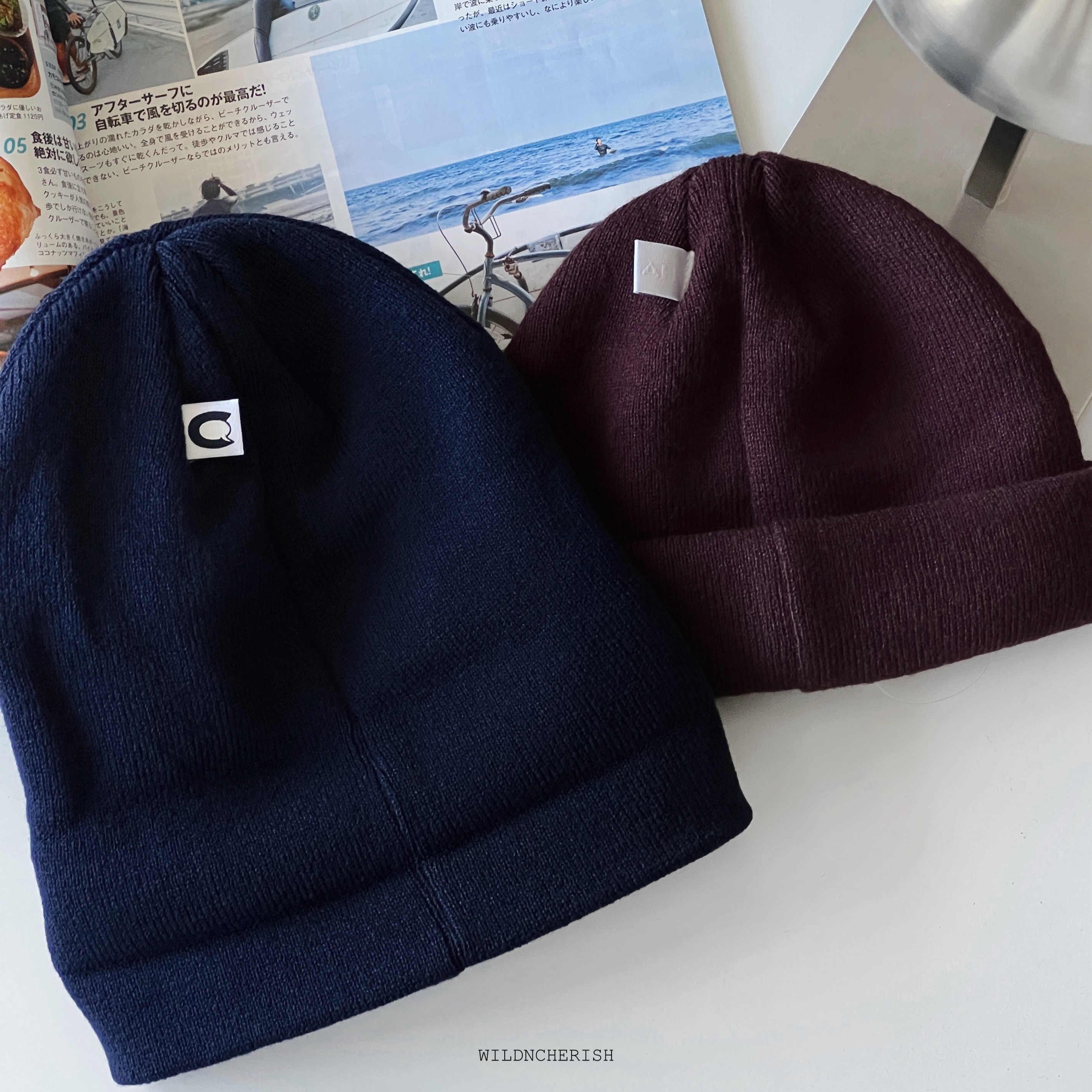現貨 | Cahlumn Acrylic Roll Knit Beanie 長冷帽 短冷帽