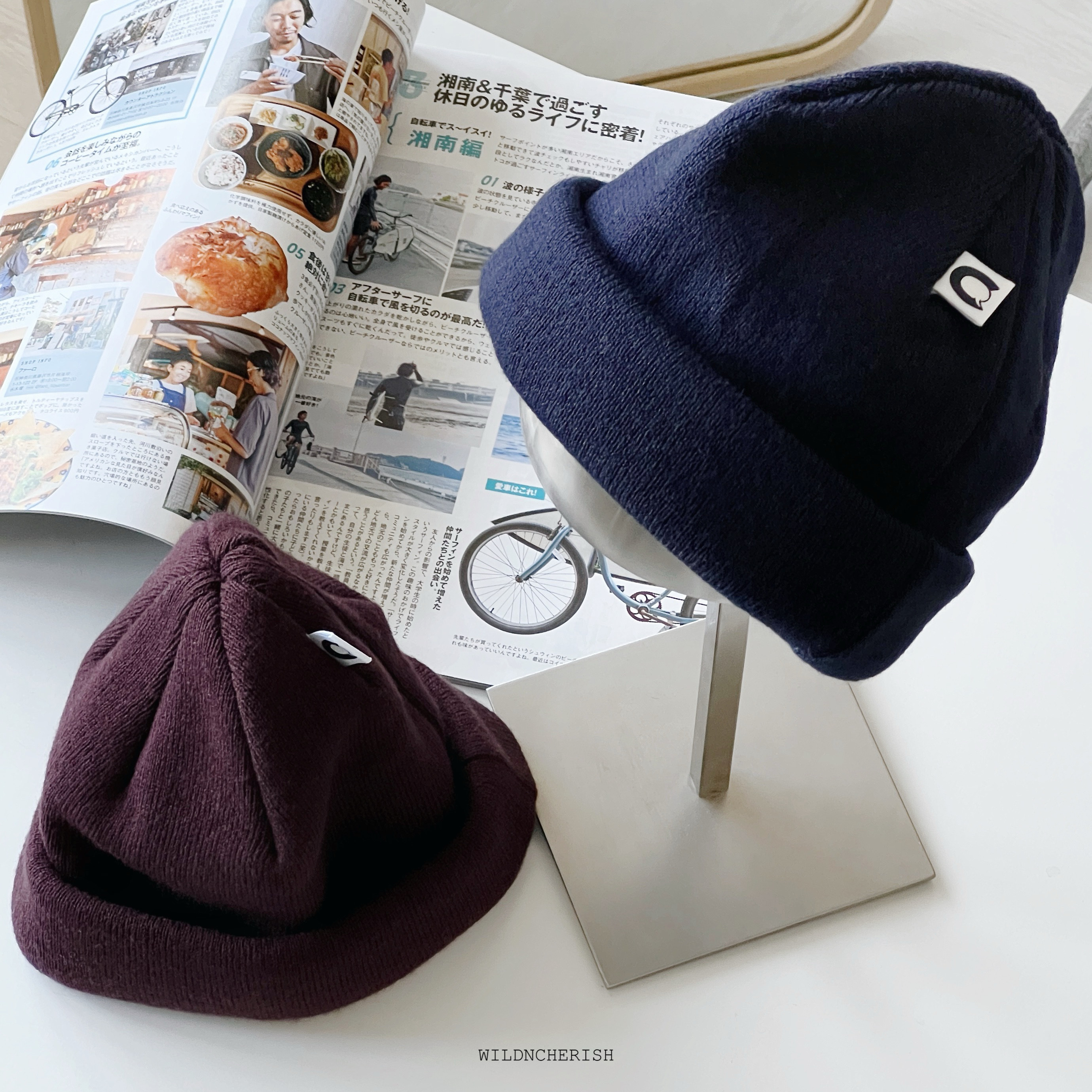 現貨 | Cahlumn Acrylic Roll Knit Beanie 長冷帽 短冷帽