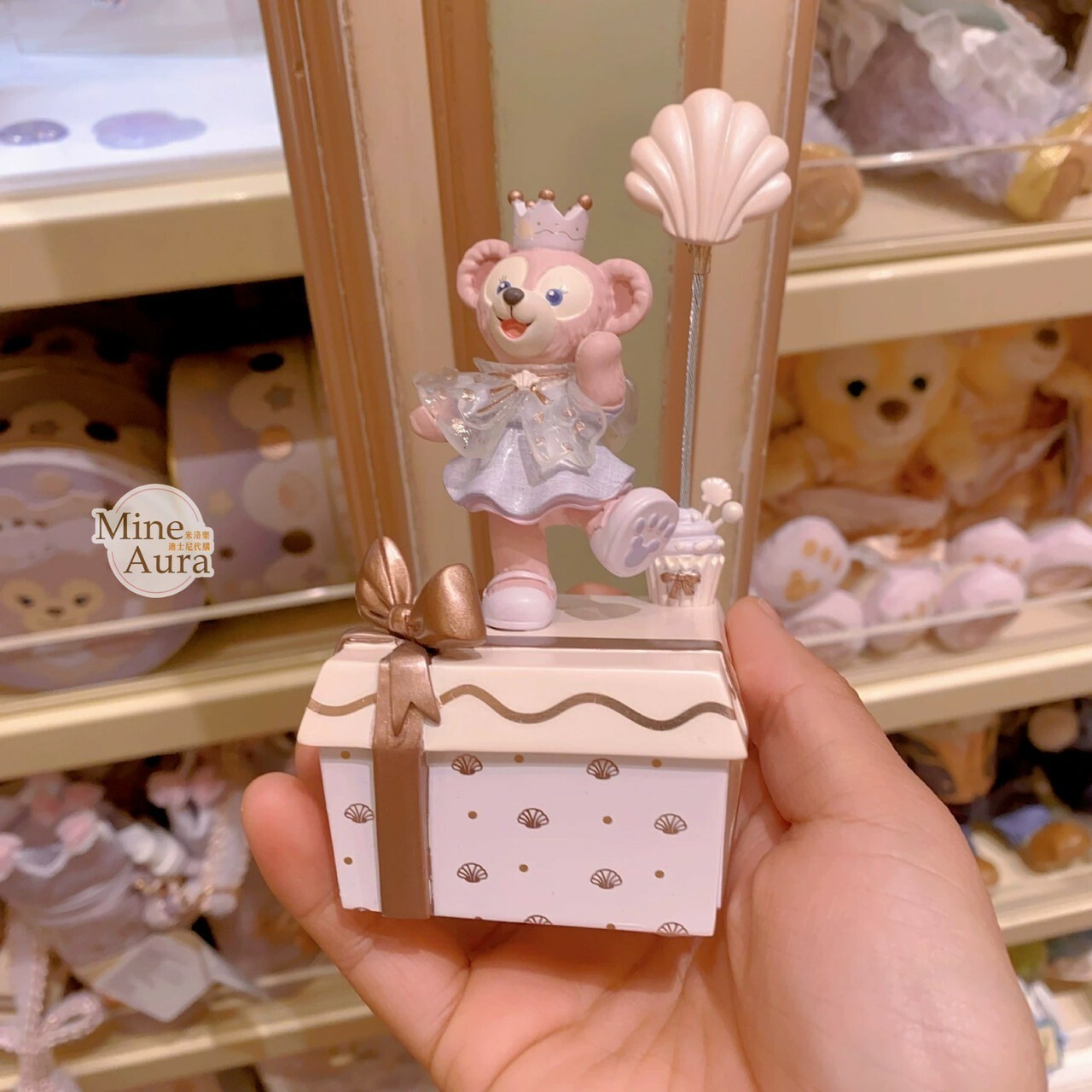 夢幻慶典系列 雪莉玫 ShellieMay 造型 相片夾 擺飾品 -上海迪士尼樂園