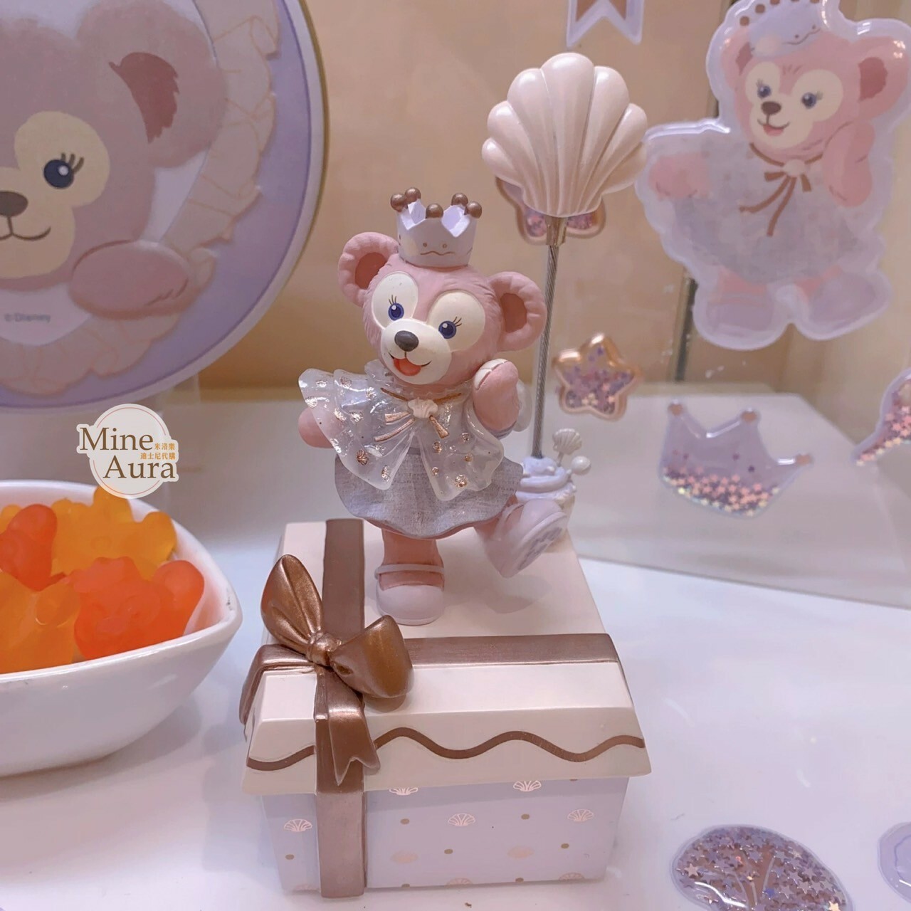 夢幻慶典系列 雪莉玫 ShellieMay 造型 相片夾 擺飾品 -上海迪士尼樂園