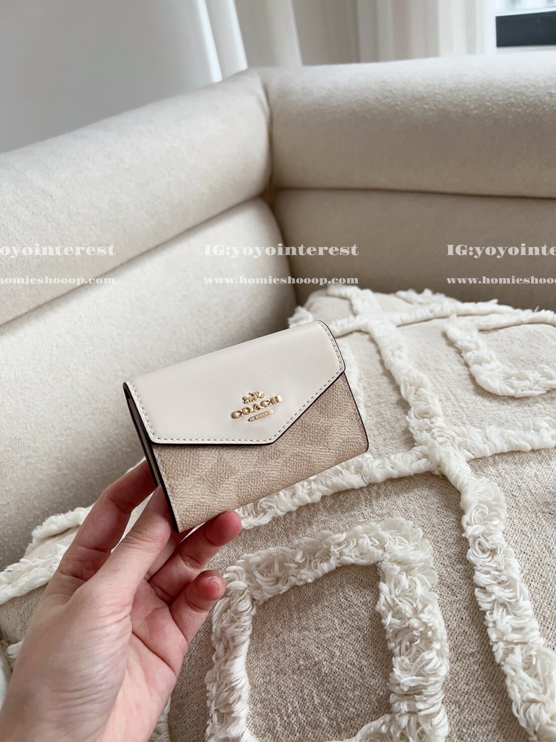 Coach Flap Card Case 信封卡包