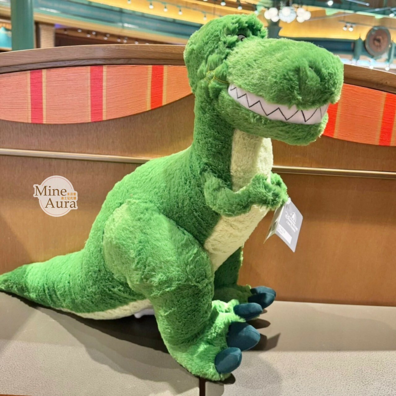 抱抱龍 Rex L號 娃娃 玩偶 玩具總動員 Toy Story -上海迪士尼樂園