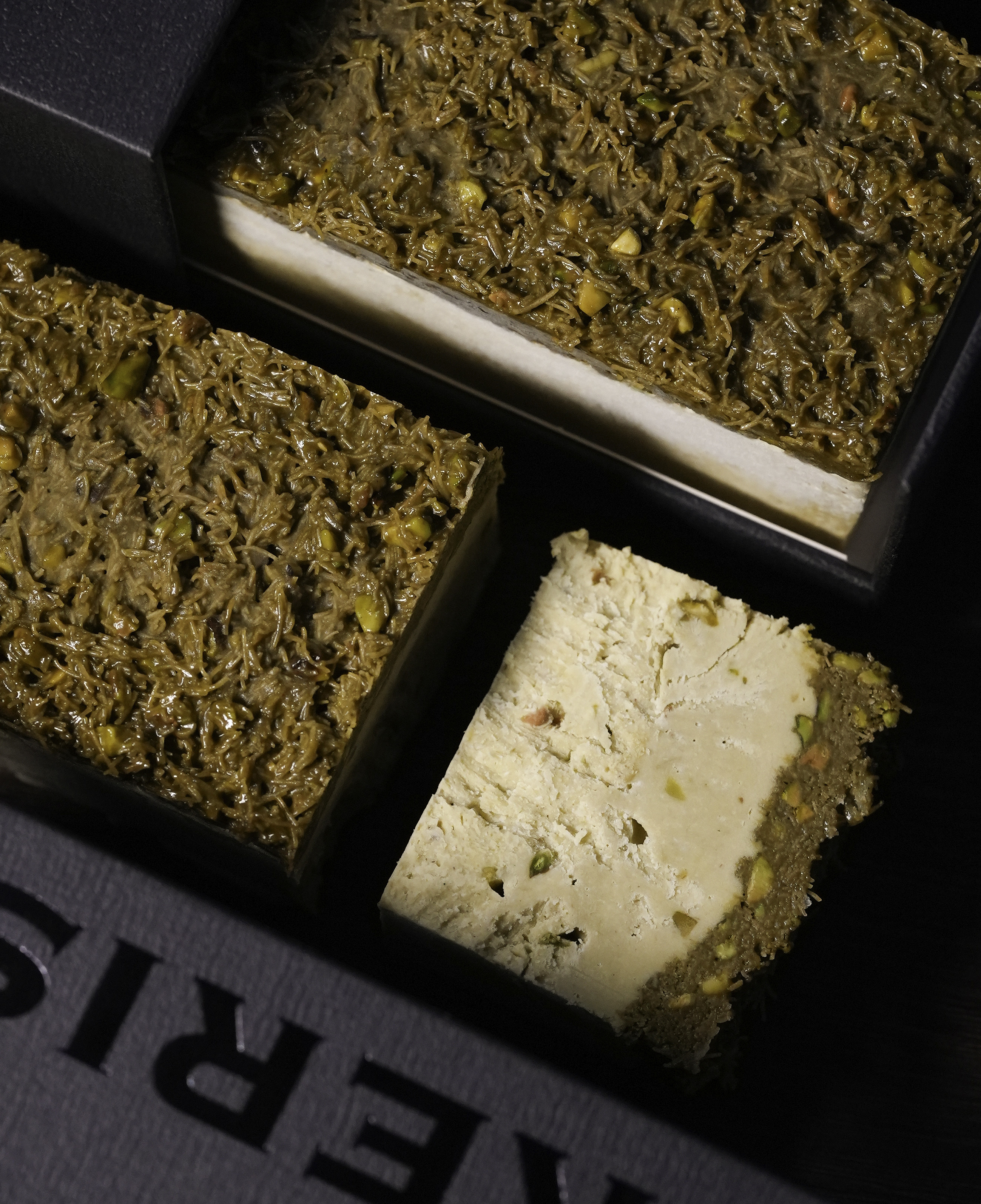 Cheesecake Brick - Pistachio Kataifi