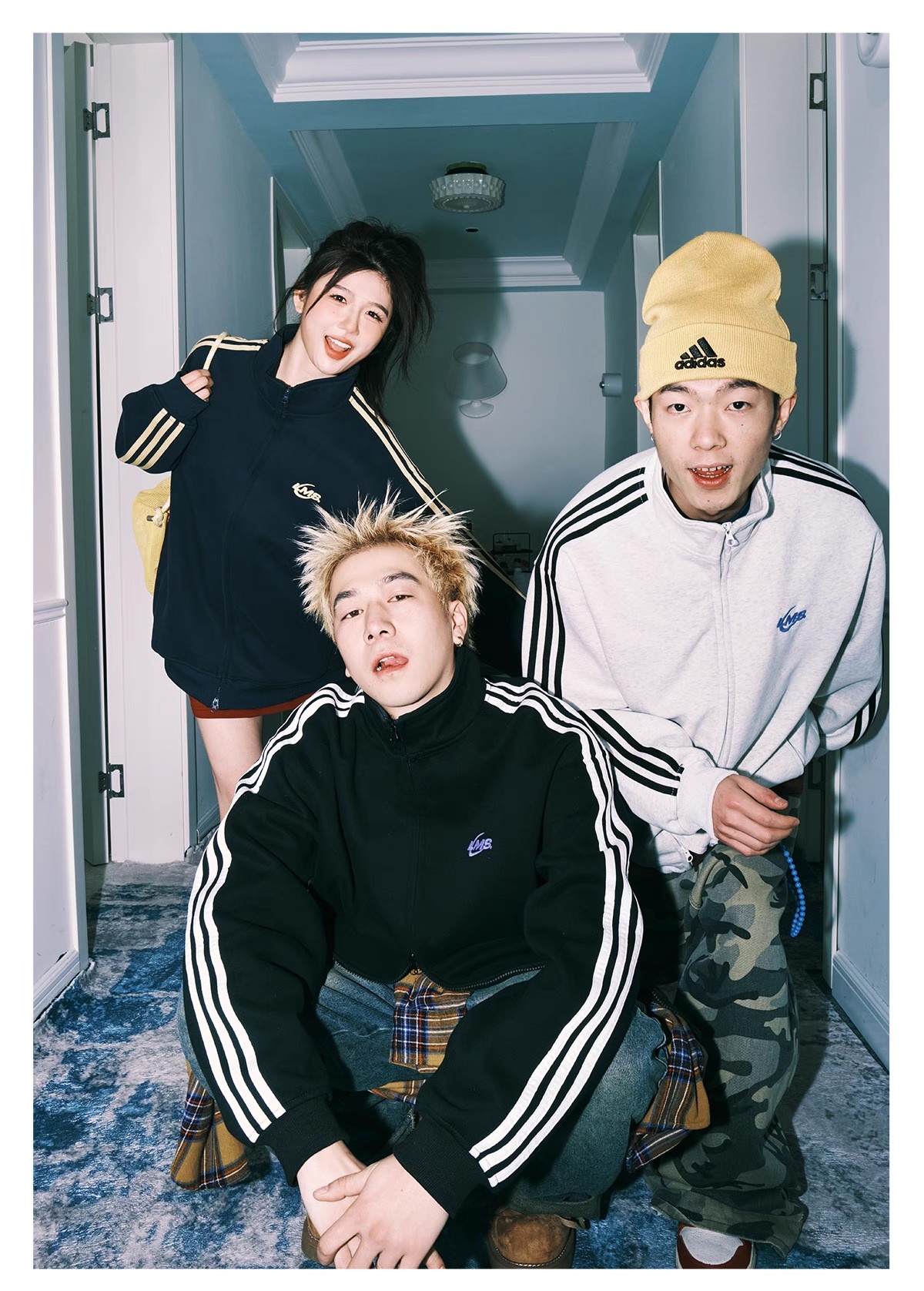 LEMANISM 美式 復古 立領 刺繡 運動外套