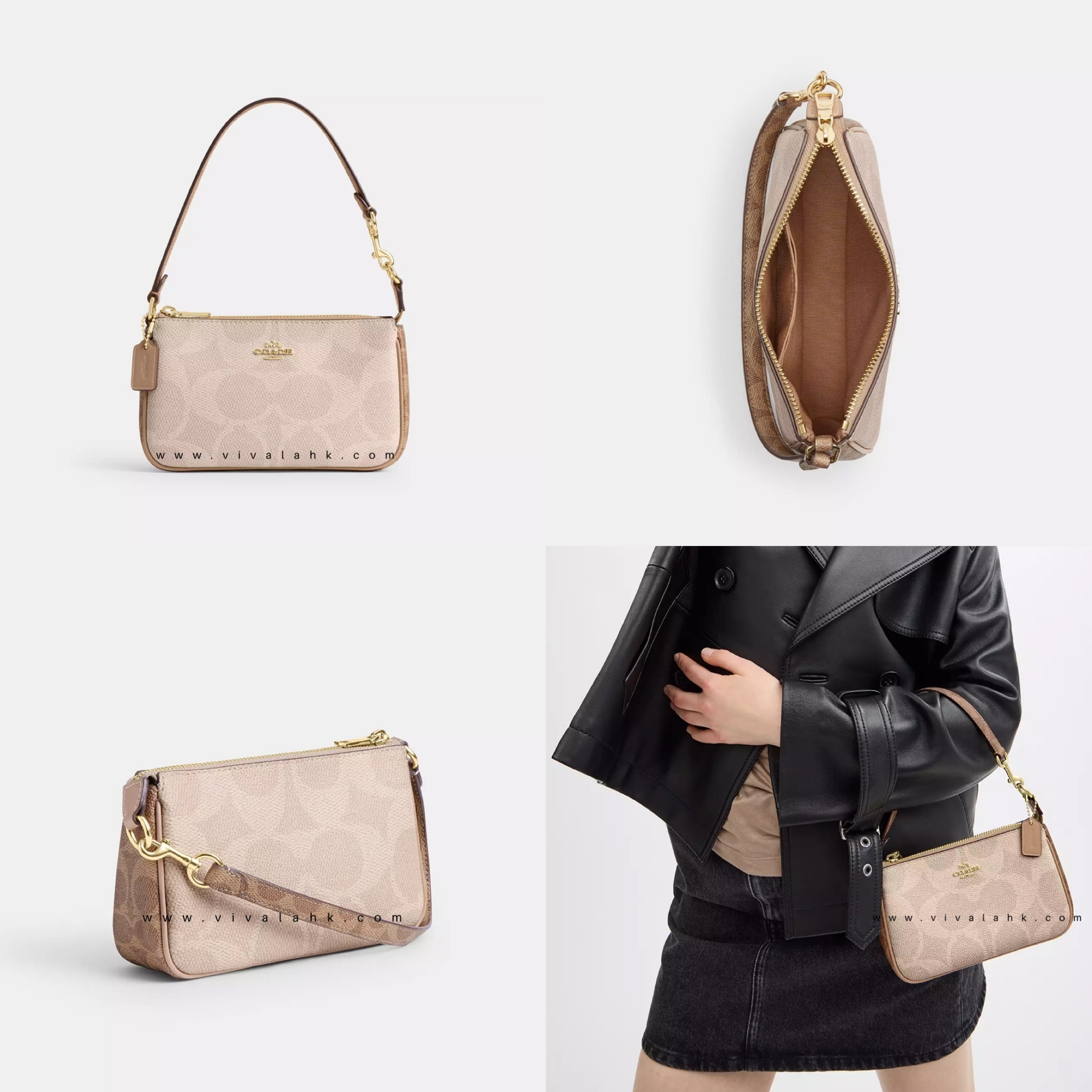 Coach - Nolita 19 (拼色C字暗花) (CZ979)