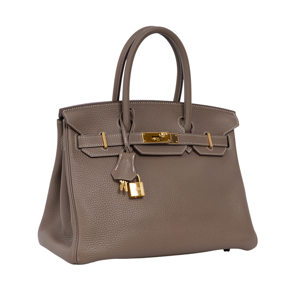 Birkin 30cm 金釦 TC皮 手提包(大象灰) TFA 002 BX