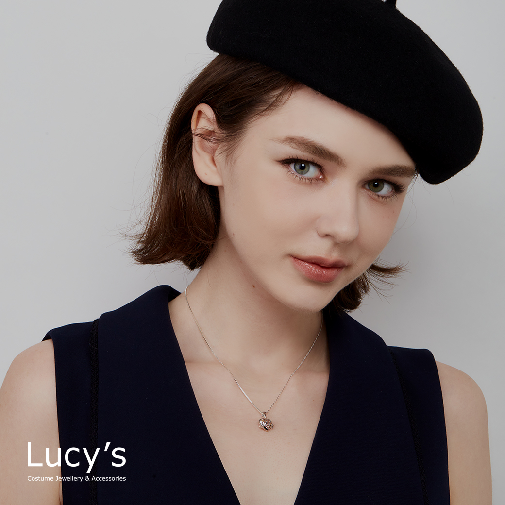 藏心 Precious Hearts 925純銀項鍊 (114973)