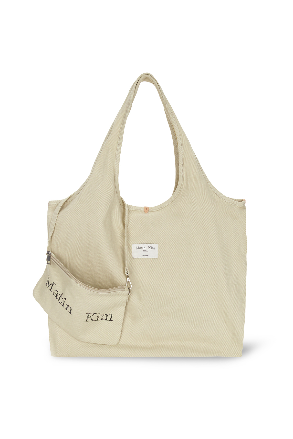 MATIN子母購物袋 淺米色