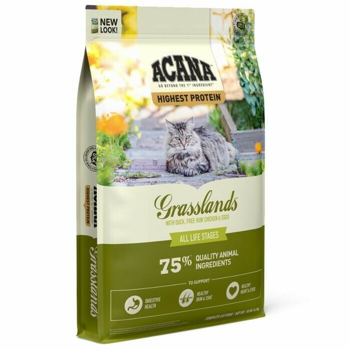 愛肯拿 (Grasslands) 地域素材系列 草原全貓糧 4.5kg (ACG45K) [近期商品: 到期日 18-01-2026]
