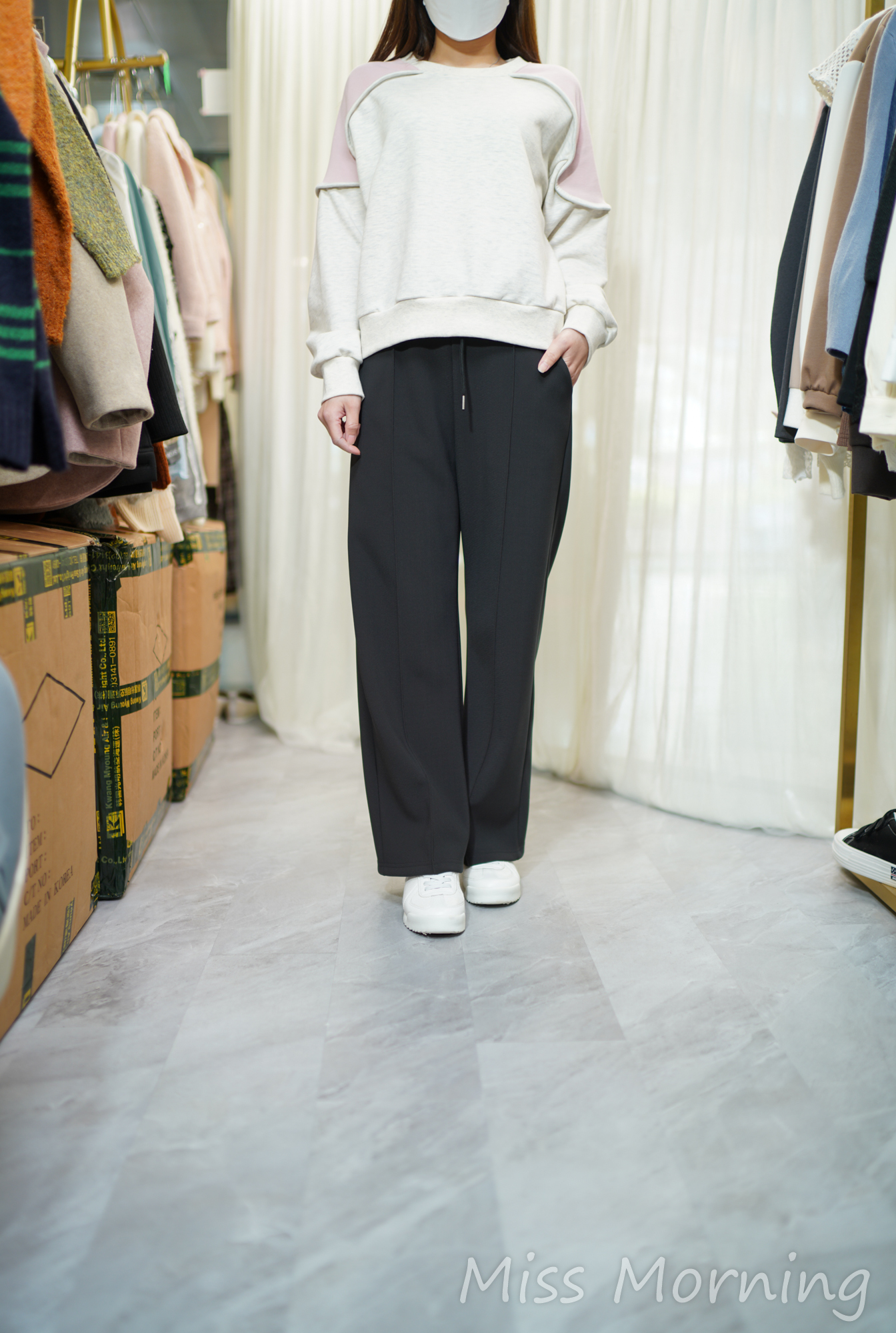 拼色珠底衛衣(14412)