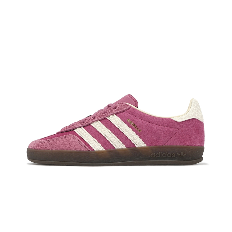 Adidas Gazelle Indoor Originals 麂皮 草莓 粉白 復古 女鞋 IF1809 [台灣現貨]