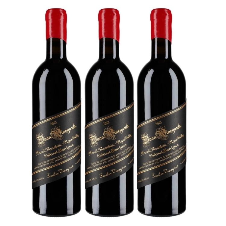 Dunn Vineyards Trailer Vineyard Cabernet Sauvignon 2013 (3 Bottles Set)