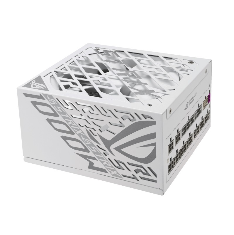 米特3C數位–ASUS 華碩 ROG STRIX 1000W 潮競白 白金牌 ATX3.1電源供應器/90YE00W4-B0TA00