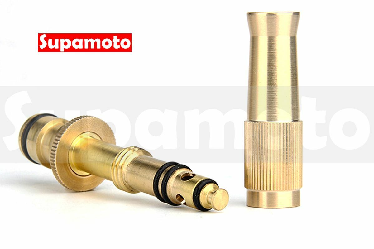 -Supamoto- 15米伸縮泡沫水槍組—直噴 (鋁合金/全金屬/彈力/水管/洗車/高壓/噴槍/魔術/無段花灑)